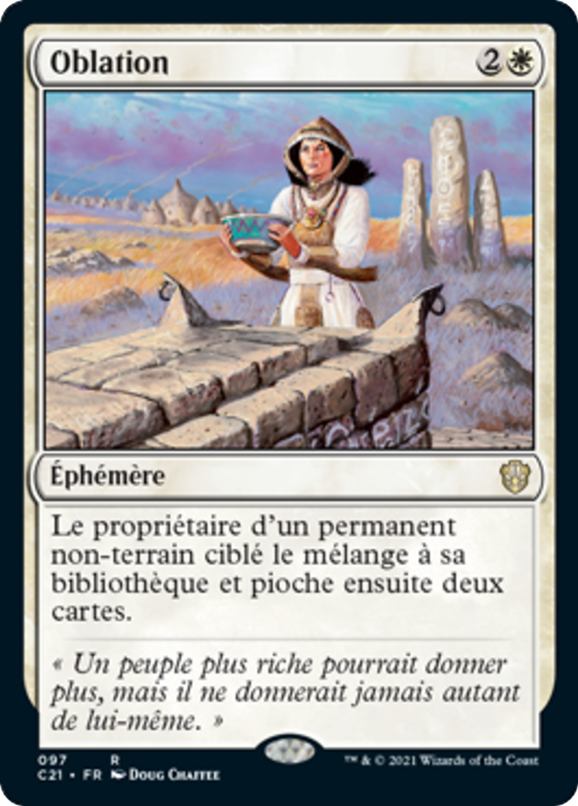 Oblation — Commander 2021 — Magic: The Gathering