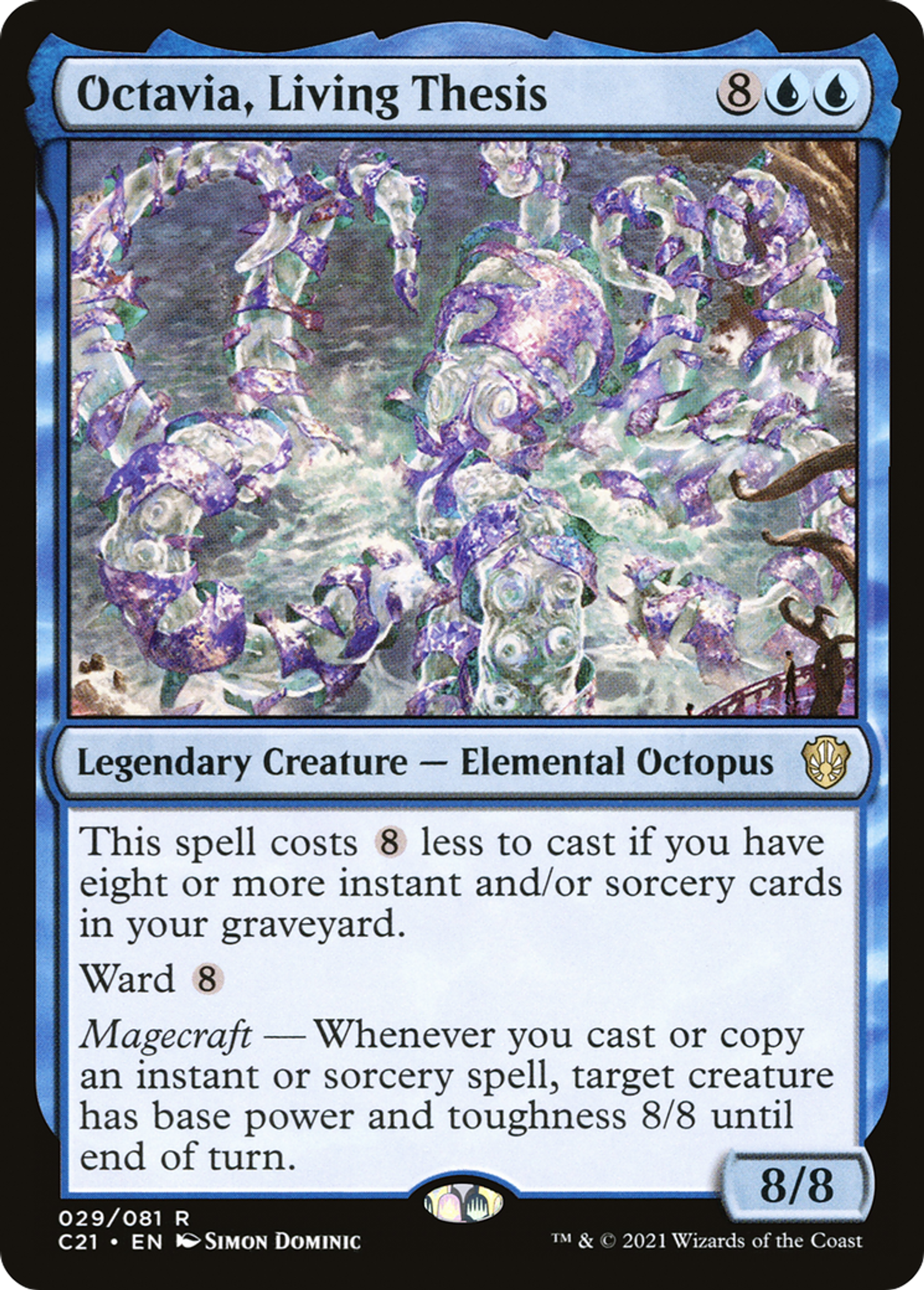 Octavia, Living Thesis — Commander 2021 — Magic: The Gathering