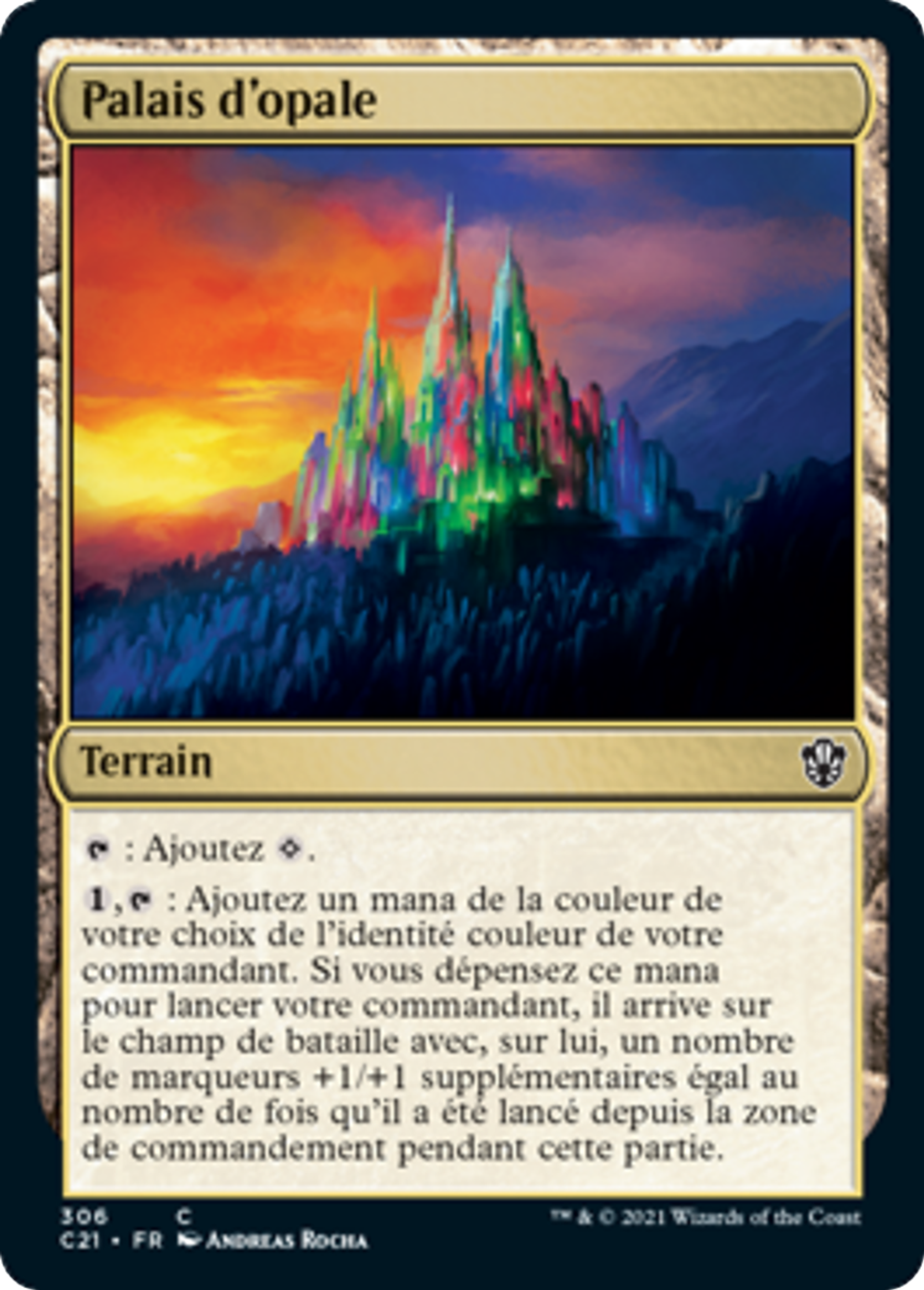 Palais d'opale — Commander 2021 — Magic: The Gathering