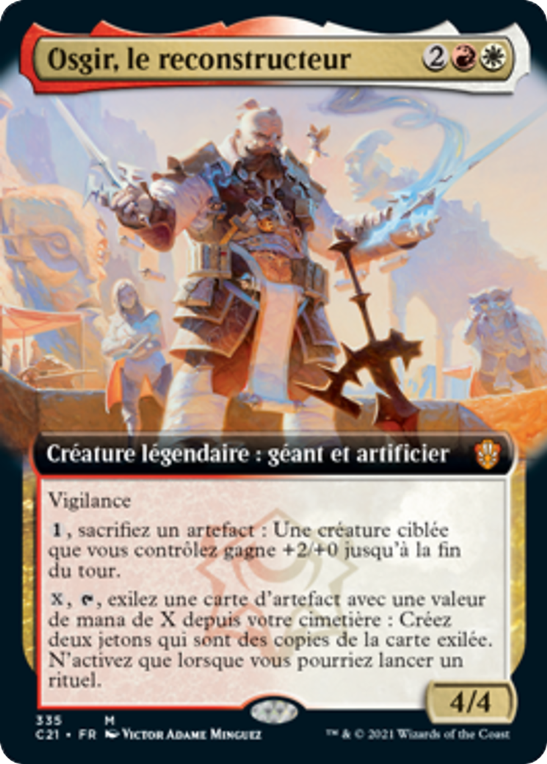 Osgir, le reconstructeur — Commander 2021 — Magic: The Gathering