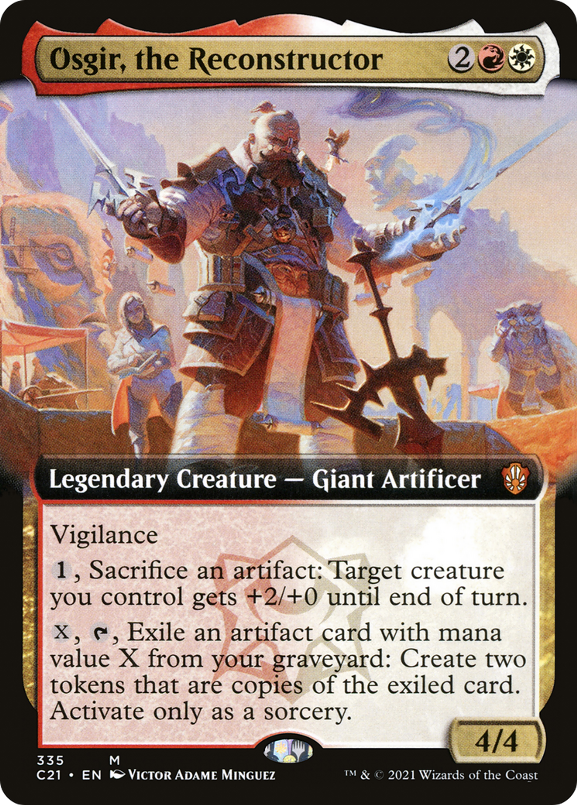 Osgir, the Reconstructor — Commander 2021 — Magic: The Gathering
