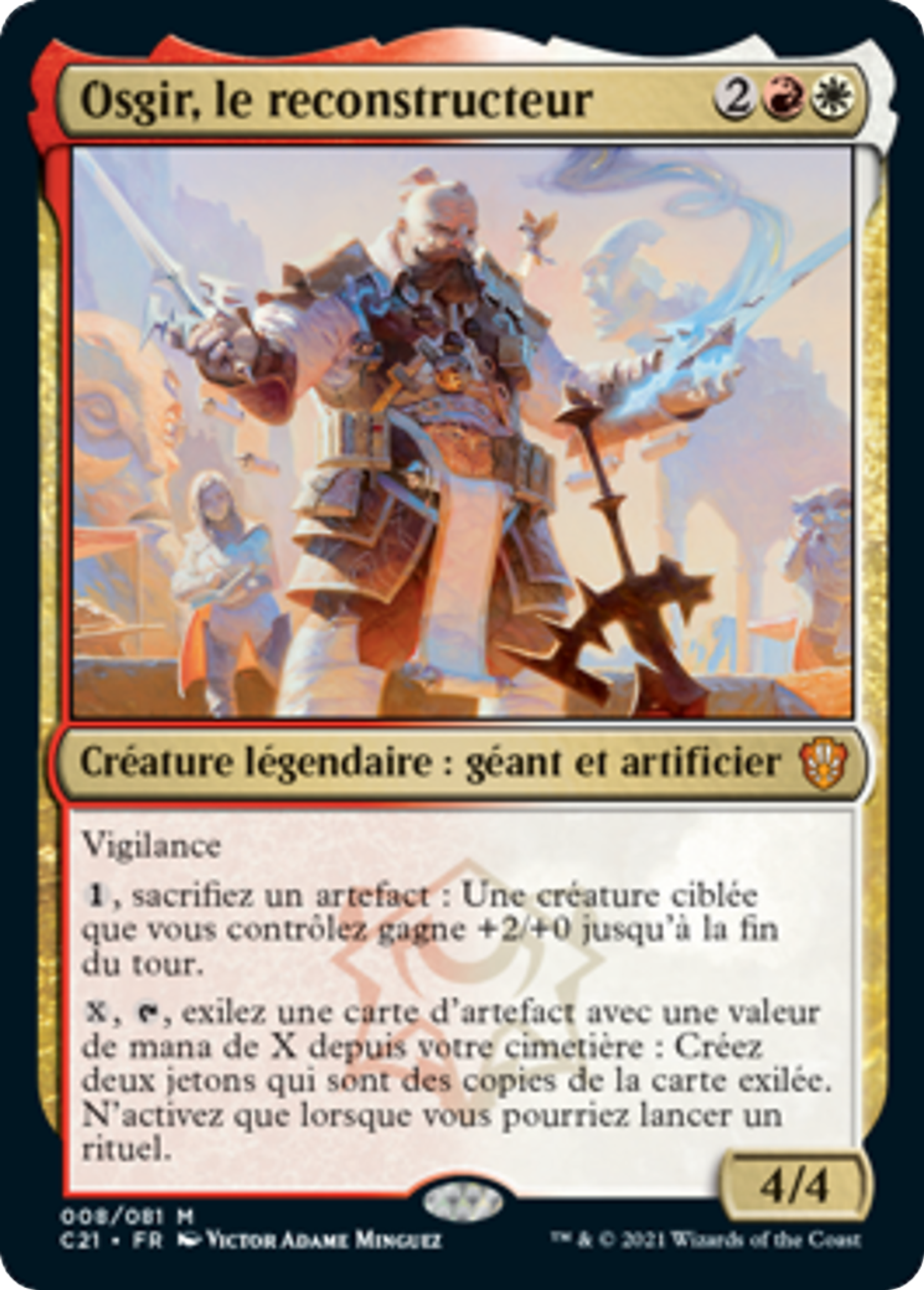 Osgir, le reconstructeur — Commander 2021 — Magic: The Gathering
