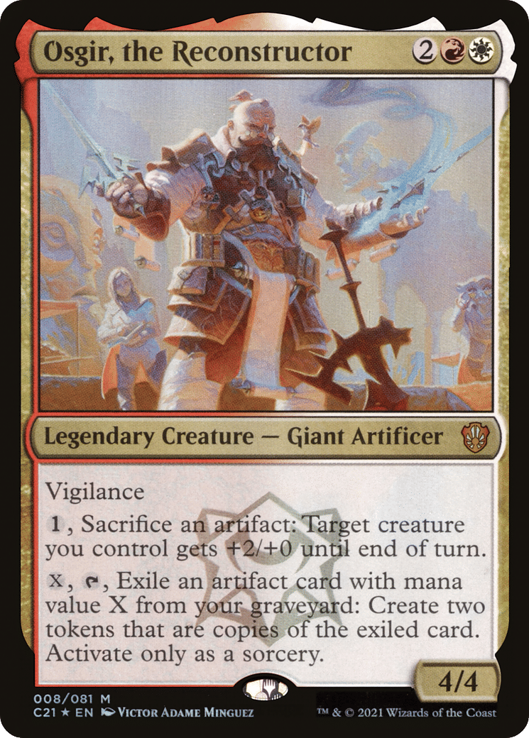Osgir, the Reconstructor — Commander 2021 — Magic: The Gathering