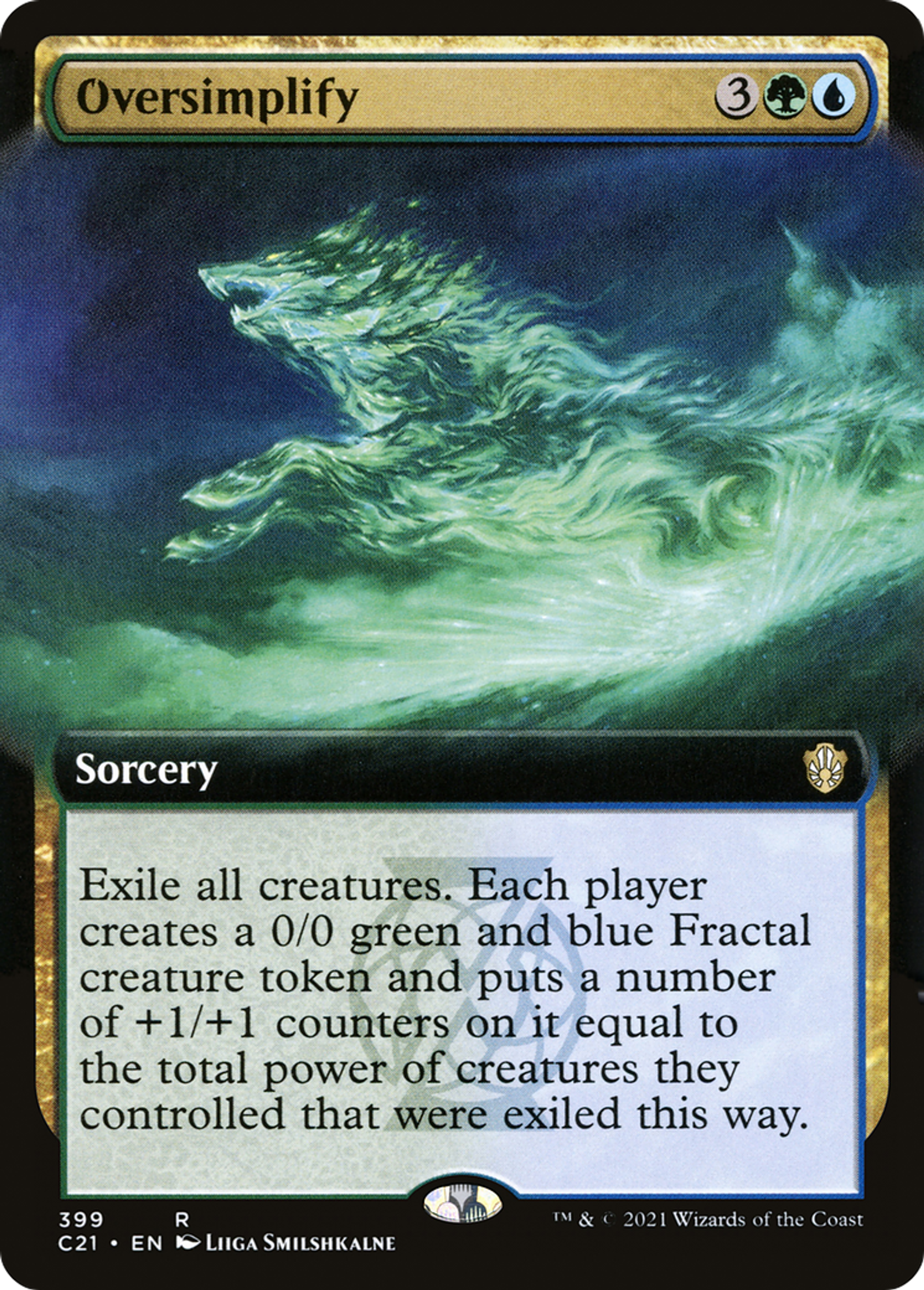 Oversimplify — Commander 2021 — Magic: The Gathering