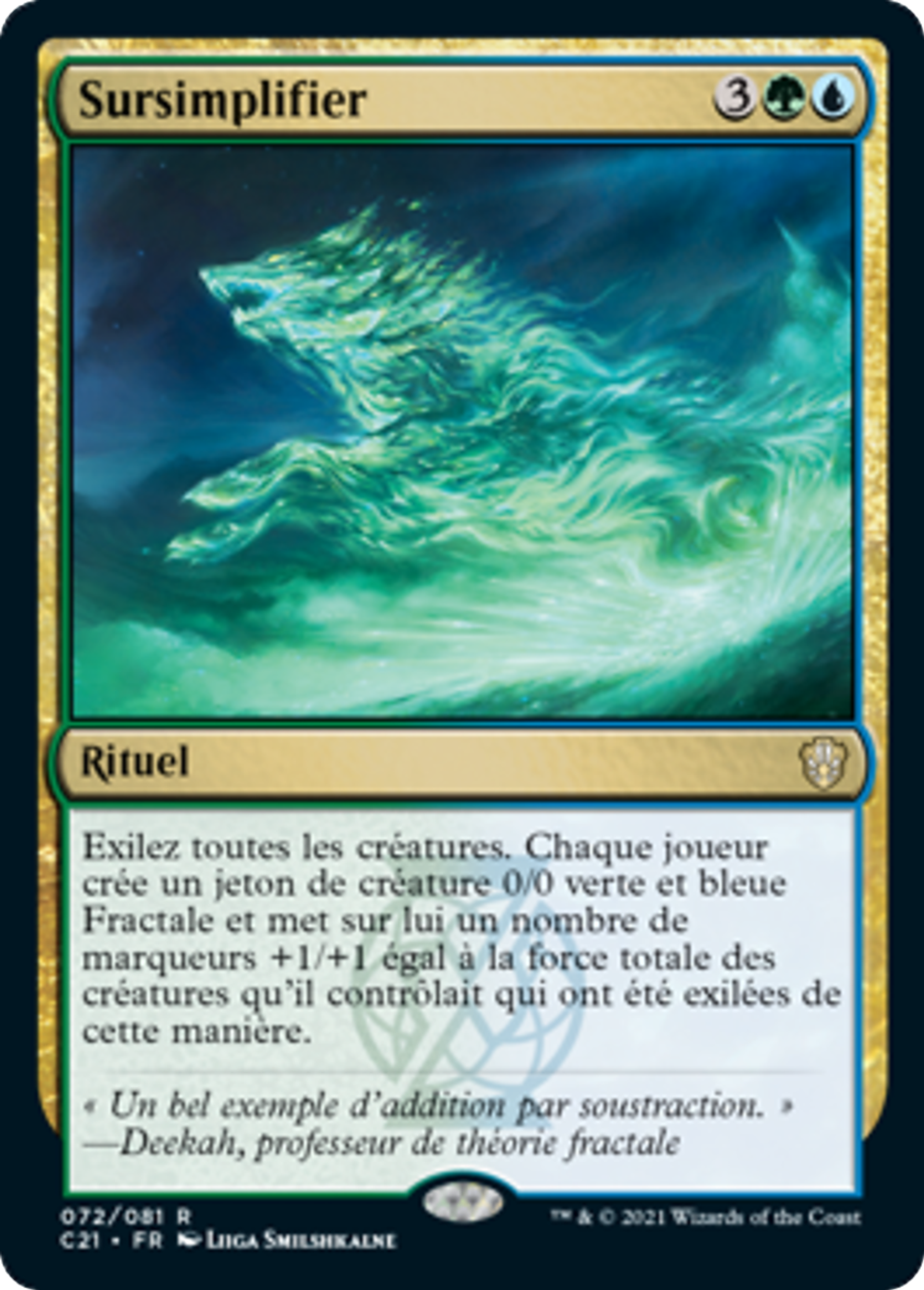 Sursimplifier — Commander 2021 — Magic: The Gathering