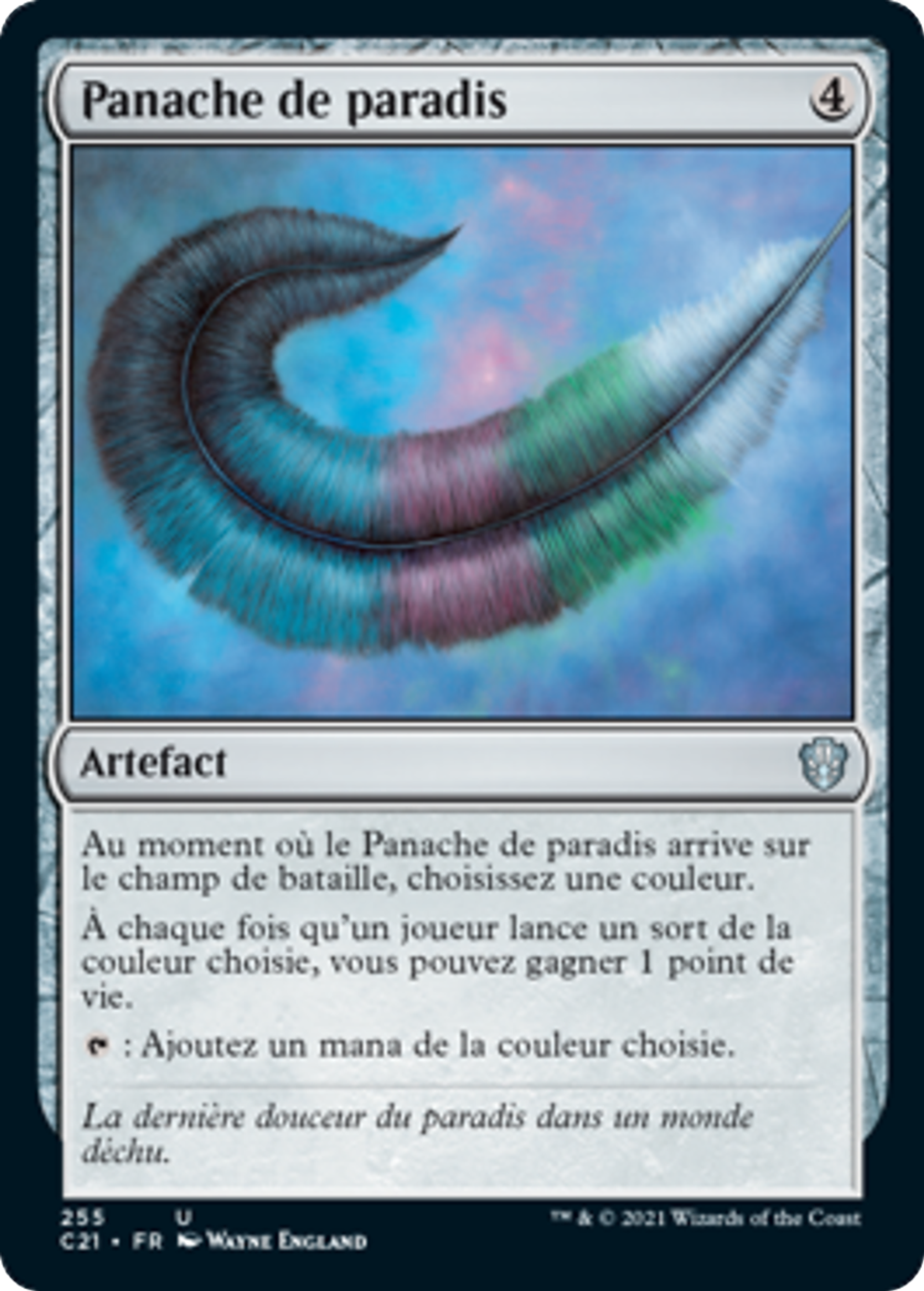 Panache de paradis — Commander 2021 — Magic: The Gathering