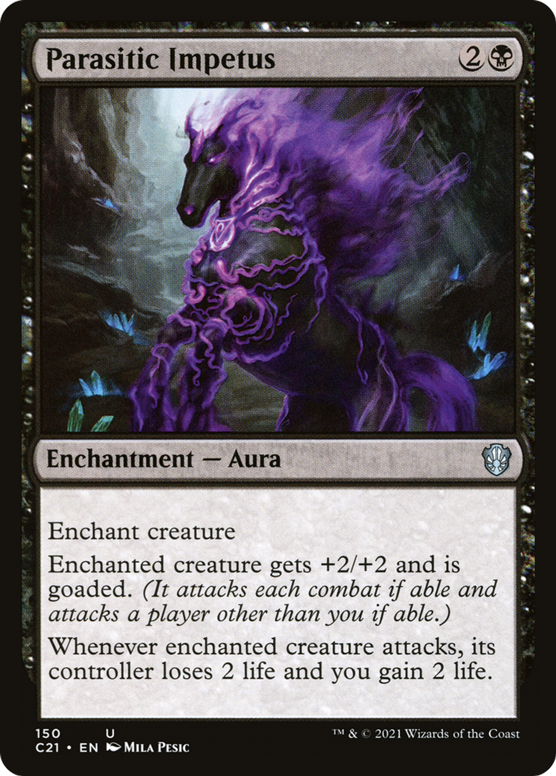 Parasitic Impetus — Commander 2021 — Magic: The Gathering