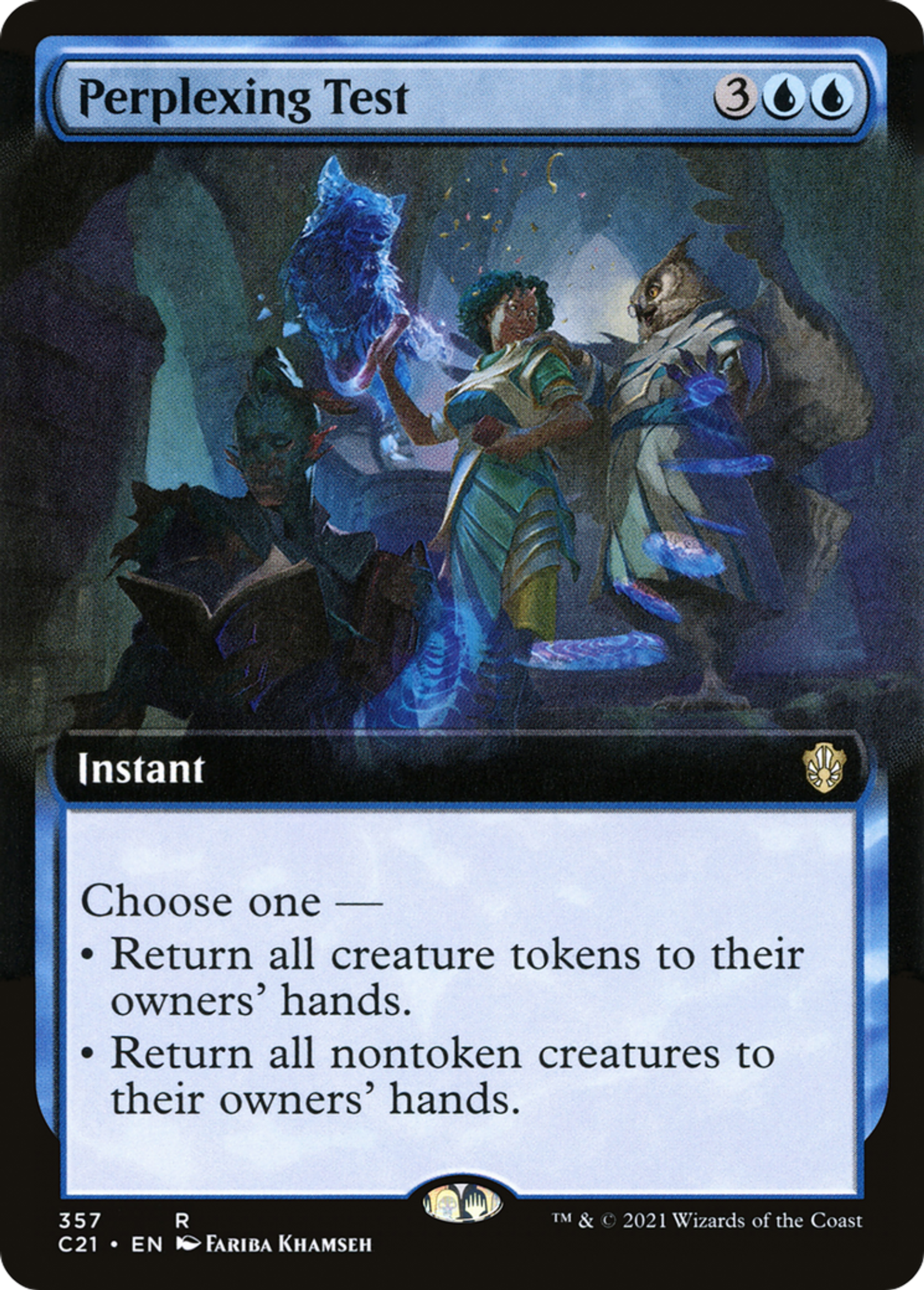 Perplexing Test — Commander 2021 — Magic: The Gathering