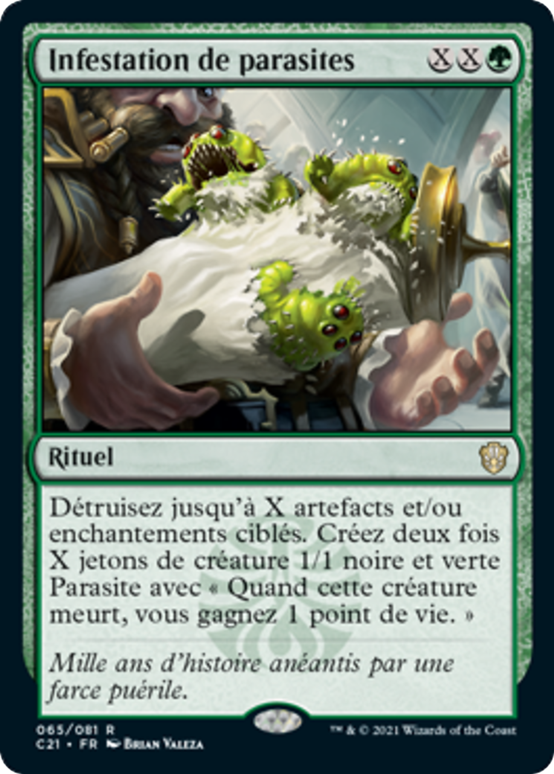 Infestation de parasites — Commander 2021 — Magic: The Gathering