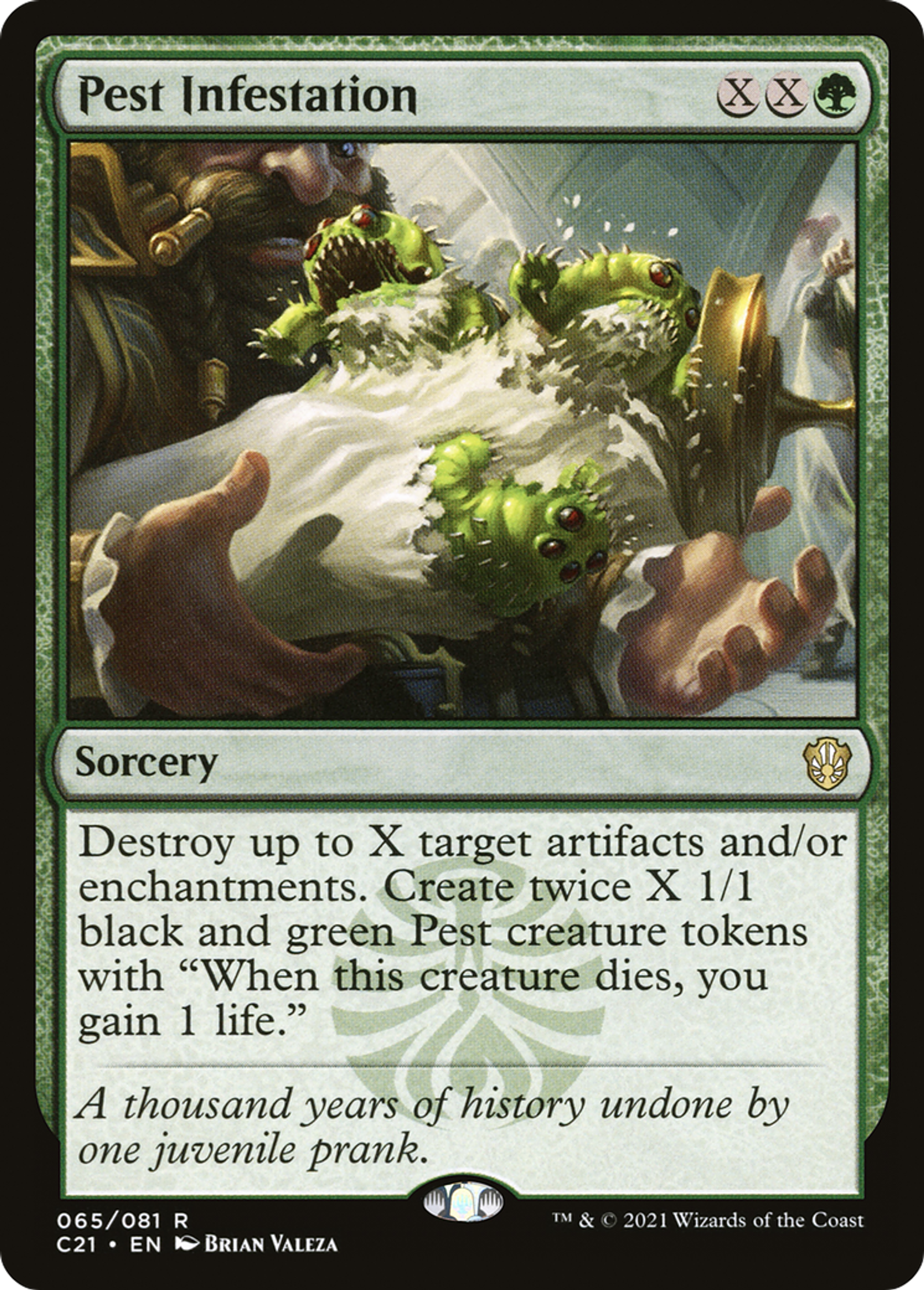 Pest Infestation — Commander 2021 — Magic: The Gathering