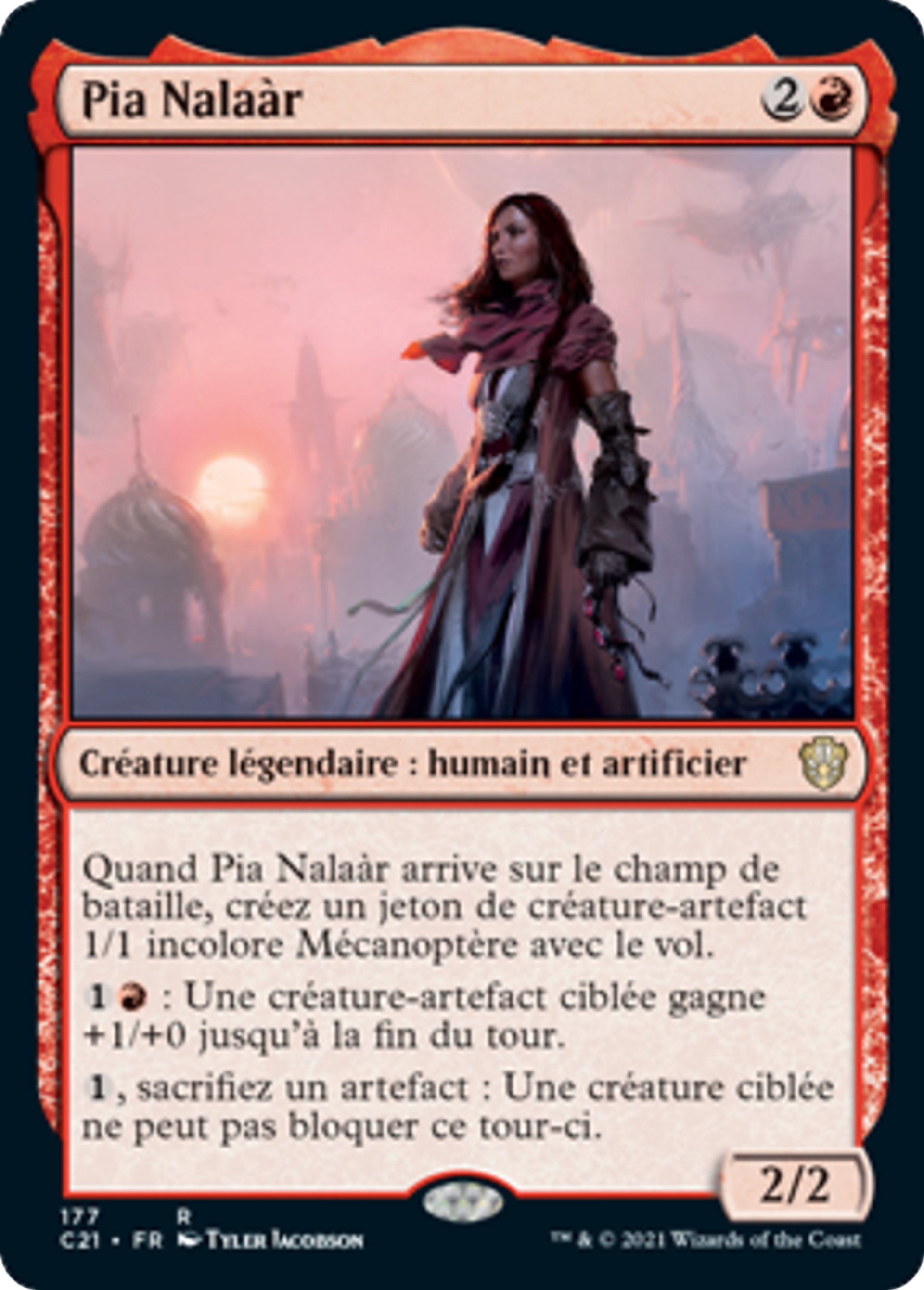 Pia Nalaàr — Commander 2021 — Magic: The Gathering