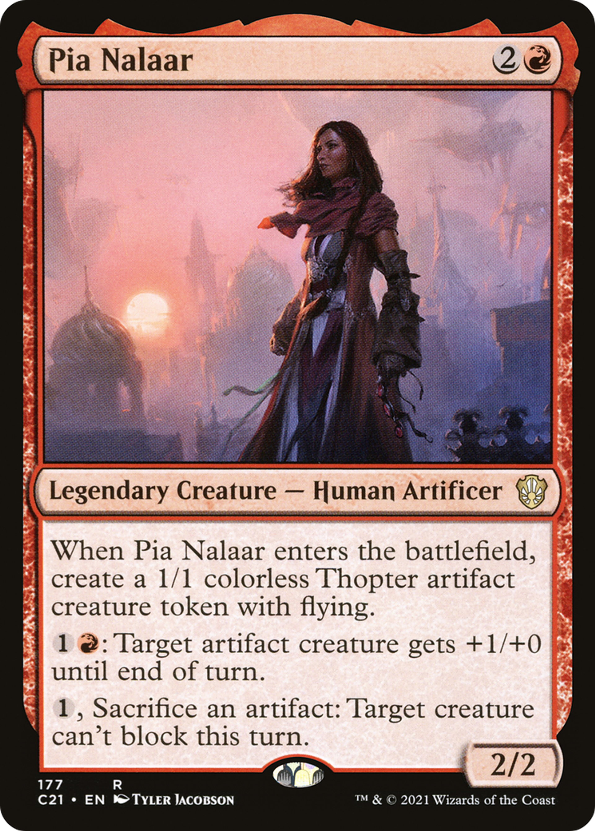 Pia Nalaar — Commander 2021 — Magic: The Gathering