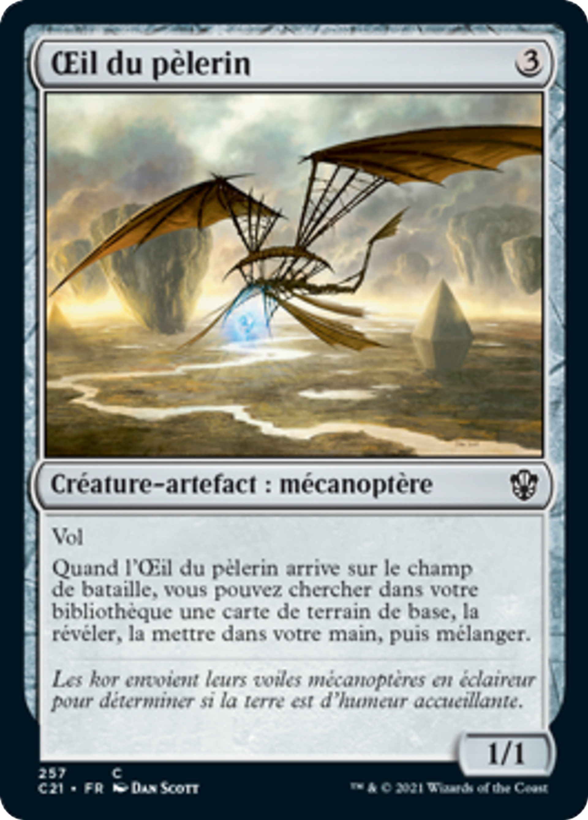 Œil du pèlerin — Commander 2021 — Magic: The Gathering