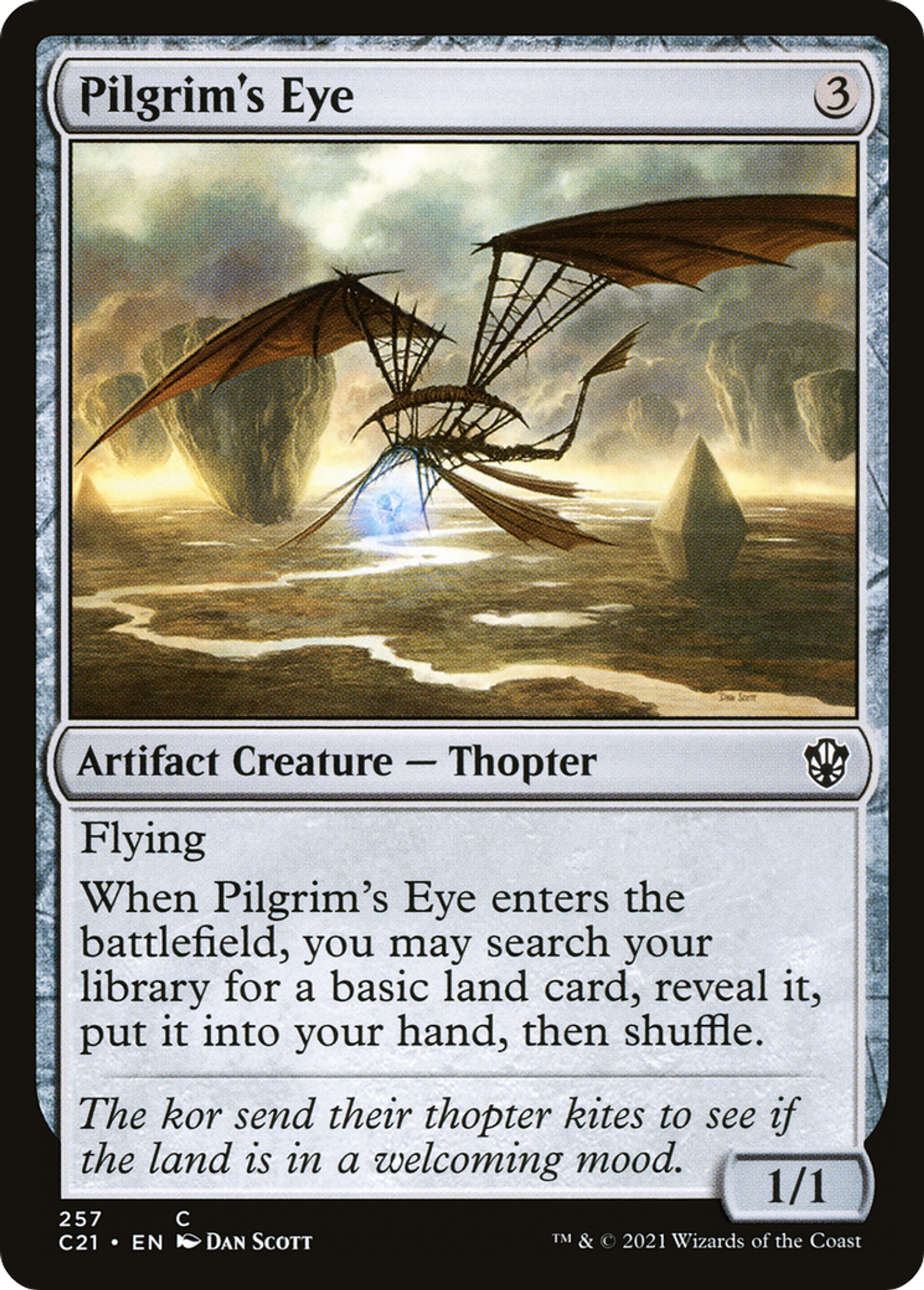 Œil du pèlerin — Commander 2021 — Magic: The Gathering