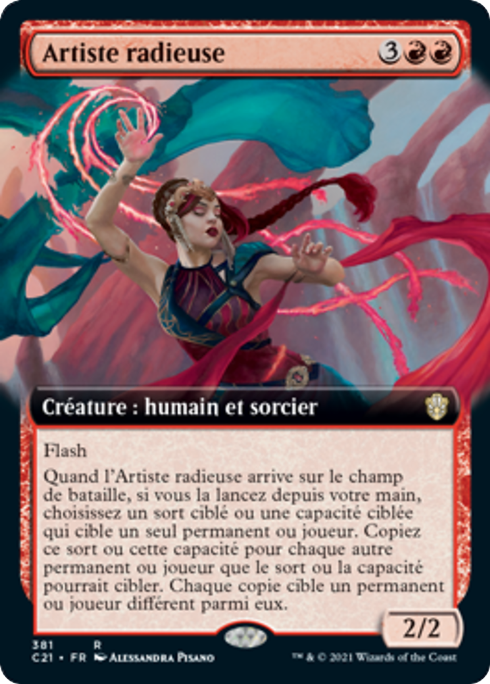 Artiste radieuse — Commander 2021 — Magic: The Gathering