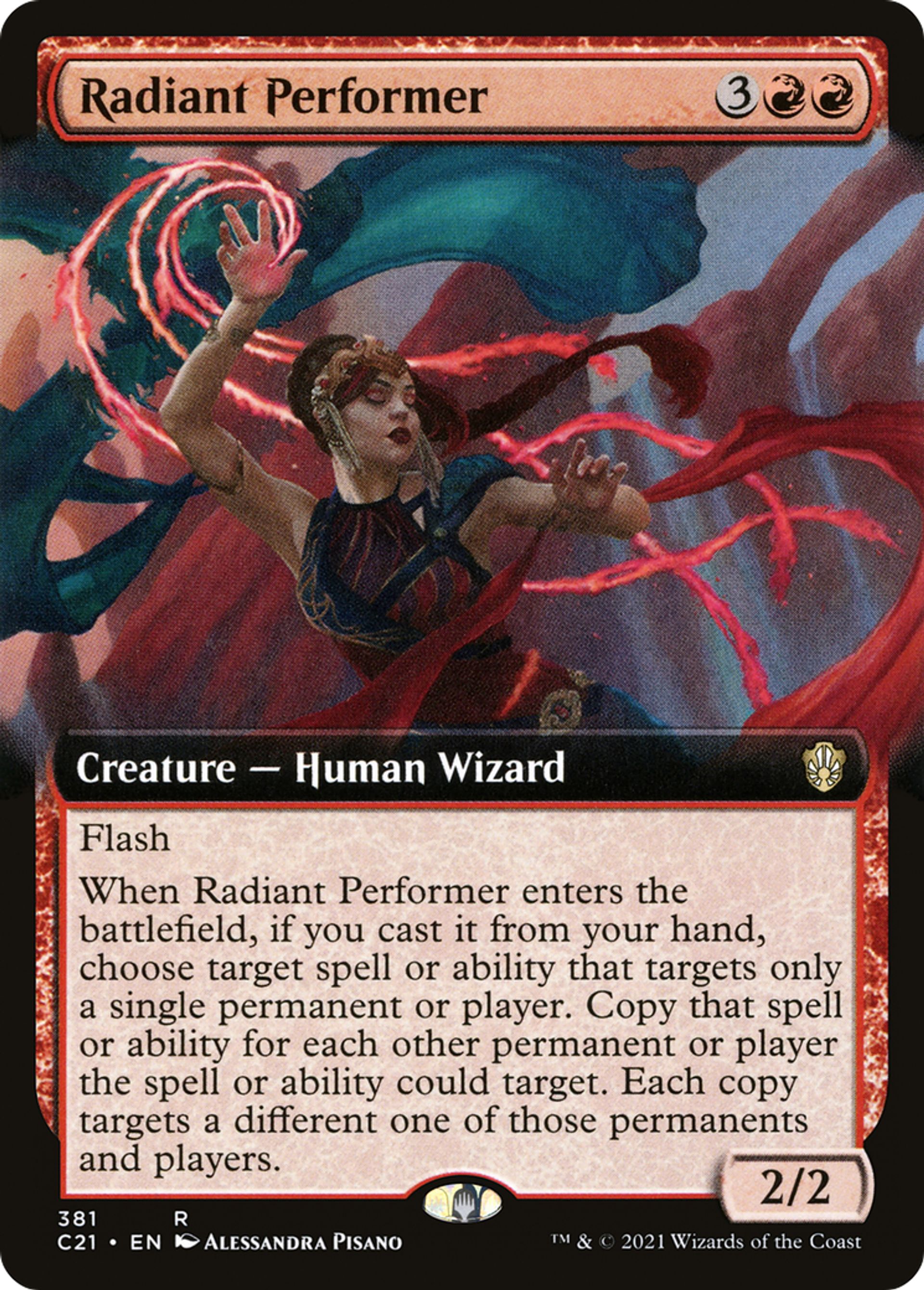 Radiant Performer — Commander 2021 — Magic: The Gathering