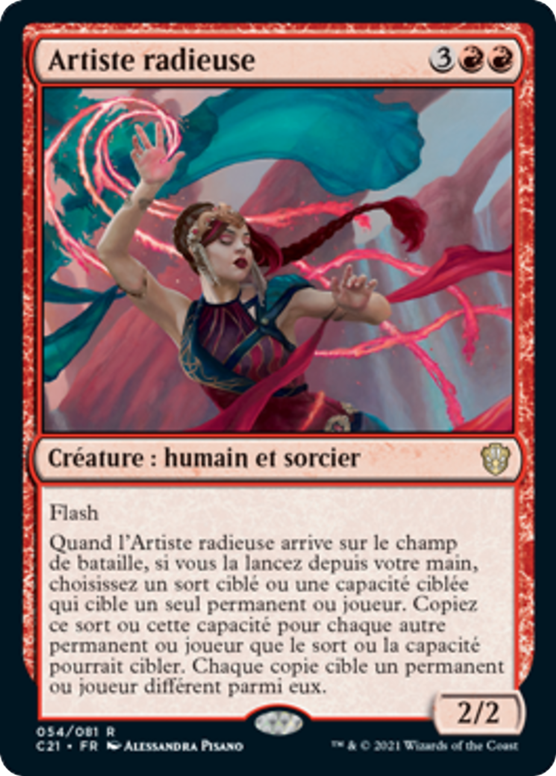 Artiste radieuse — Commander 2021 — Magic: The Gathering