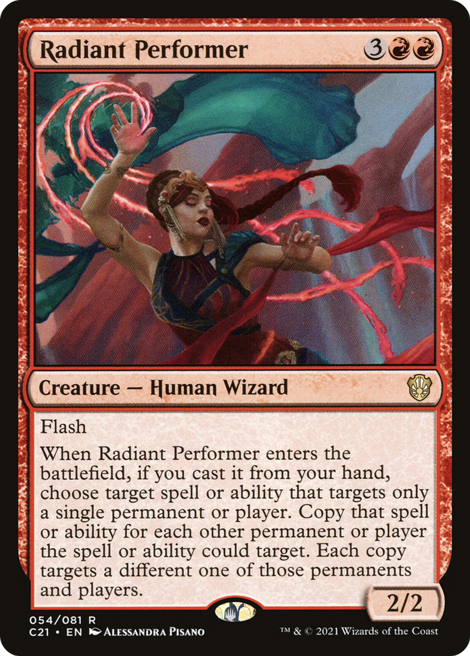 Radiant Performer — Commander 2021 — Magic: The Gathering