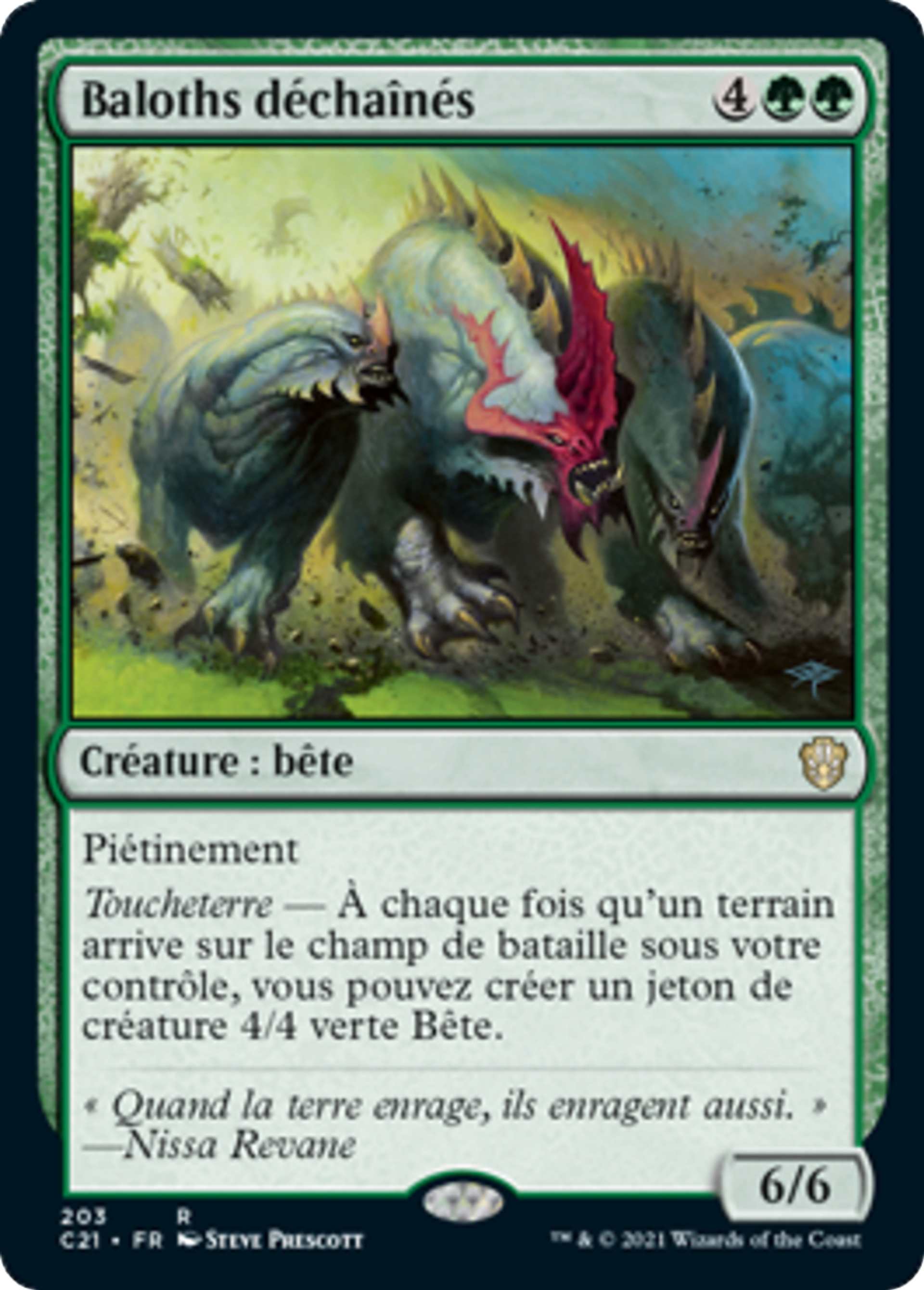 Baloths déchaînés — Commander 2021 — Magic: The Gathering