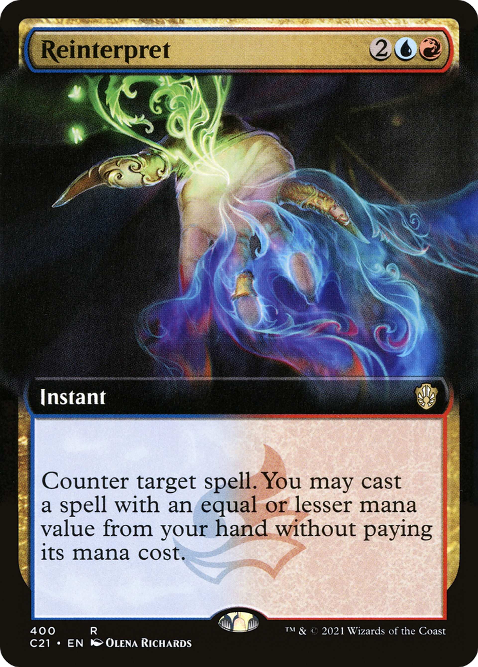 Reinterpret — Commander 2021 — Magic: The Gathering