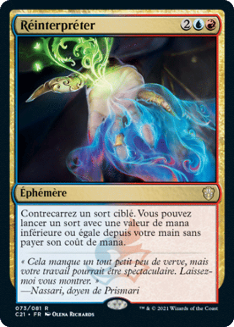 Réinterpréter — Commander 2021 — Magic: The Gathering