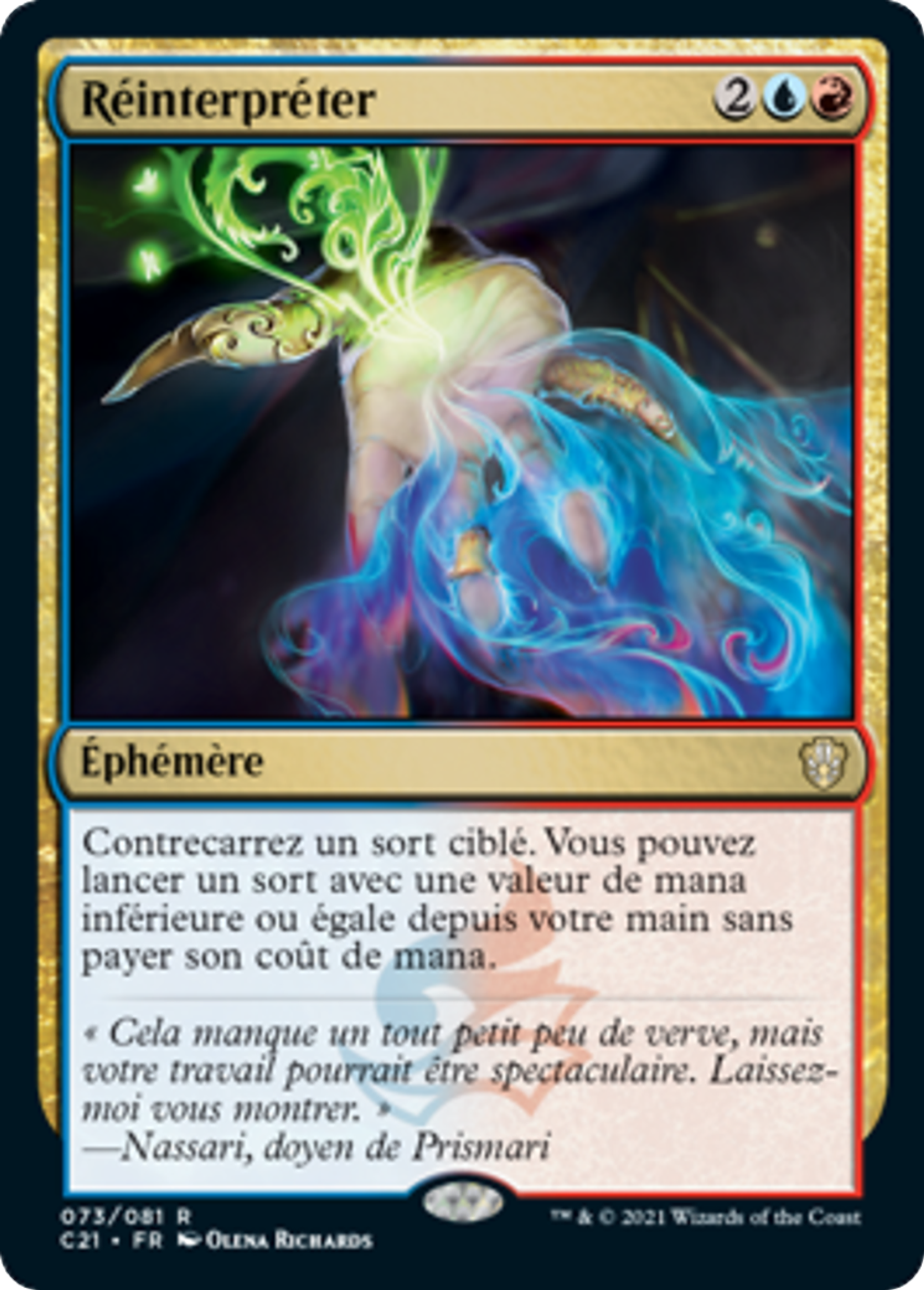 Réinterpréter — Commander 2021 — Magic: The Gathering