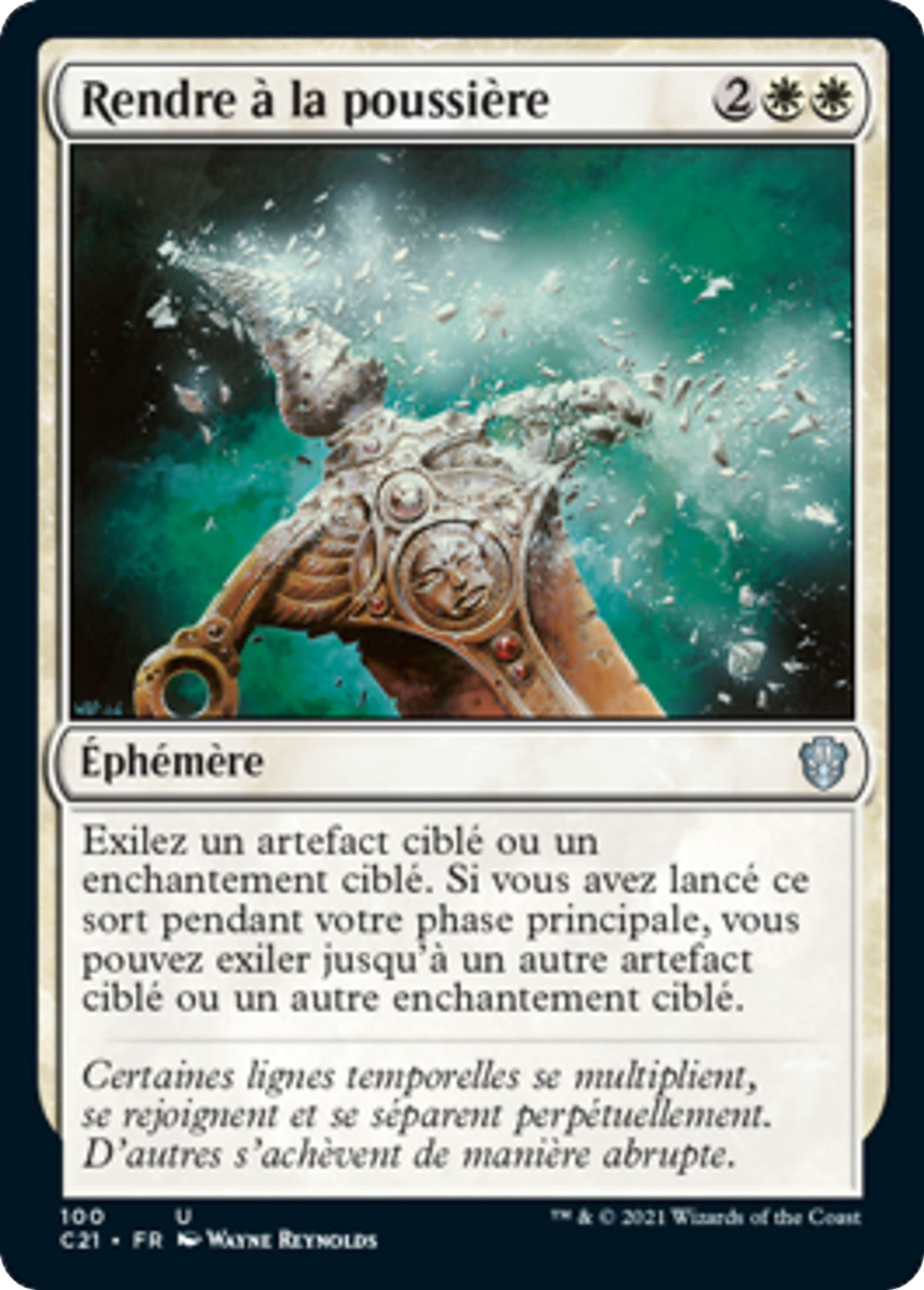 Rendre à la poussière — Commander 2021 — Magic: The Gathering