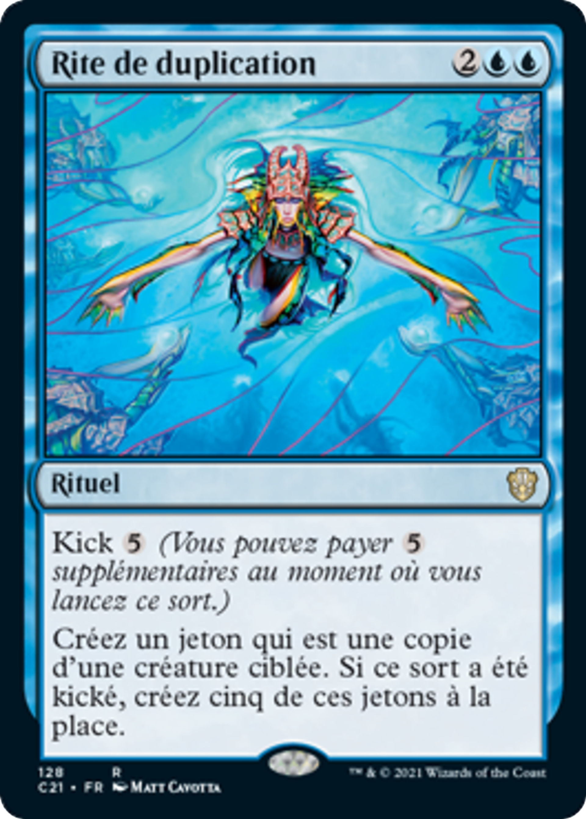 Rite de duplication — Commander 2021 — Magic: The Gathering