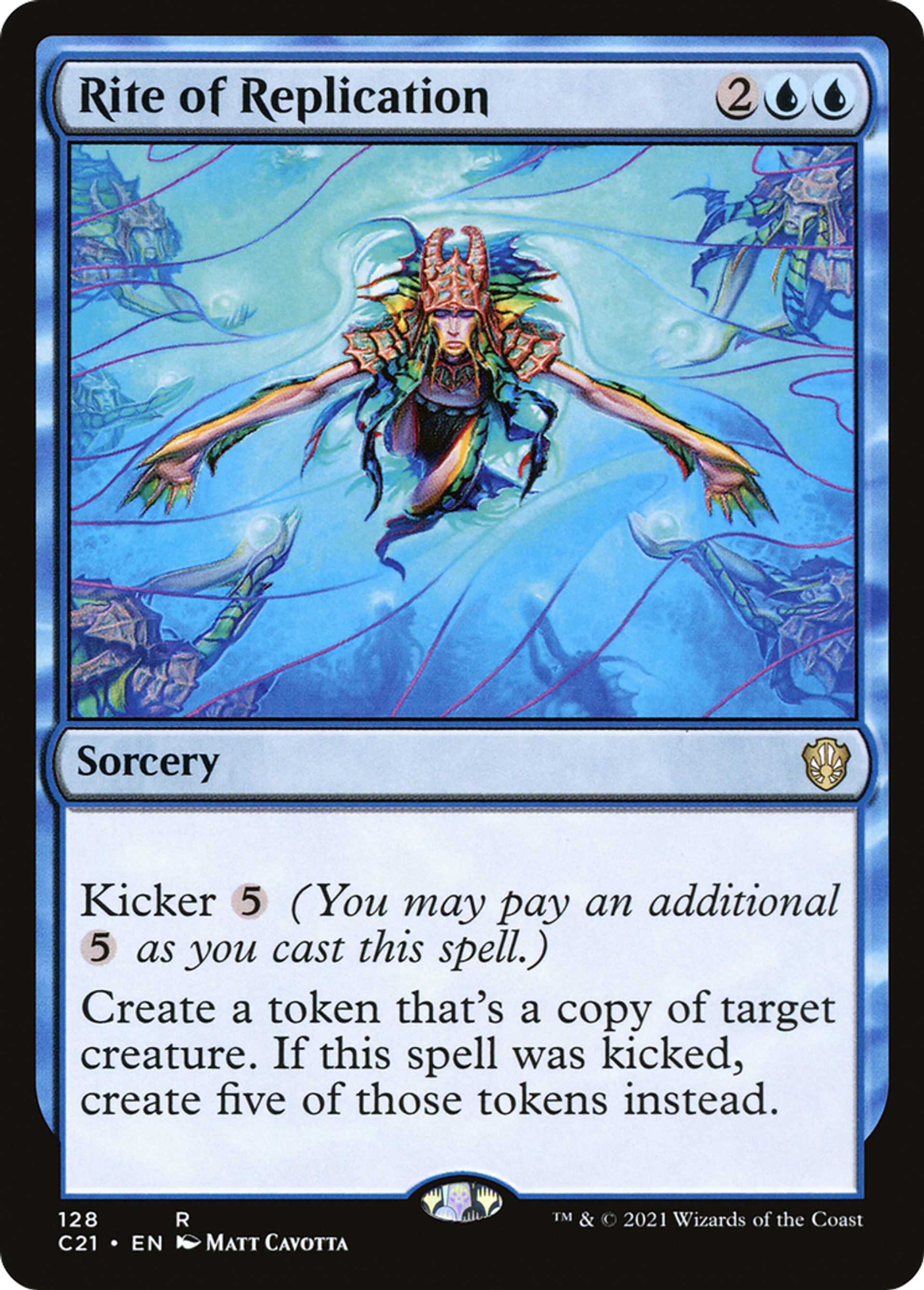 Rite of Replication — Commander 2021 — Magic: The Gathering