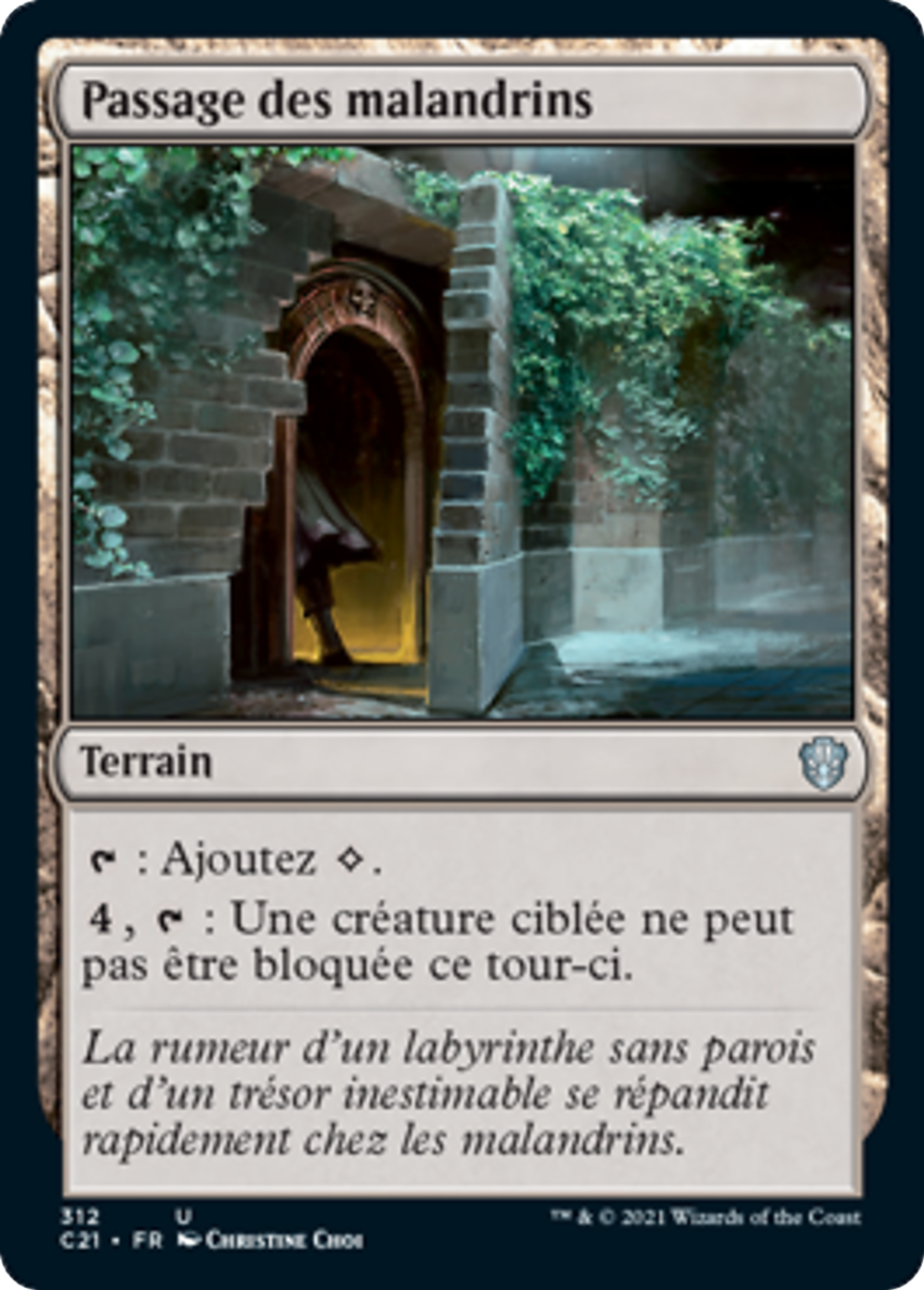 Passage des malandrins — Commander 2021 — Magic: The Gathering