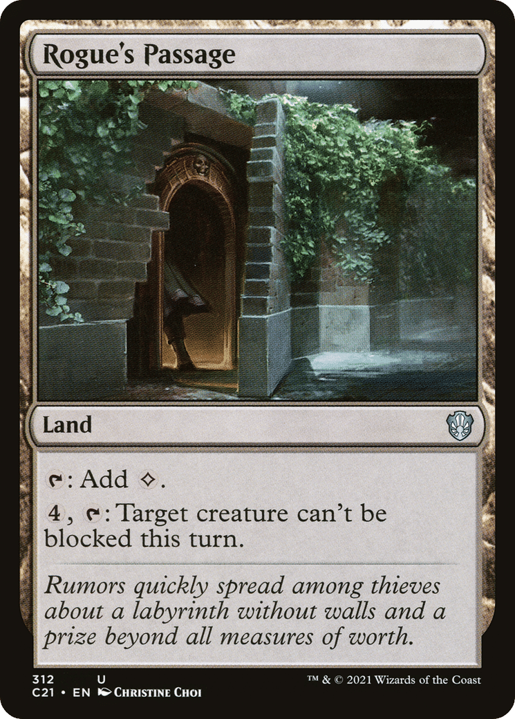 Rogue's Passage — Commander 2021 — Magic: The Gathering