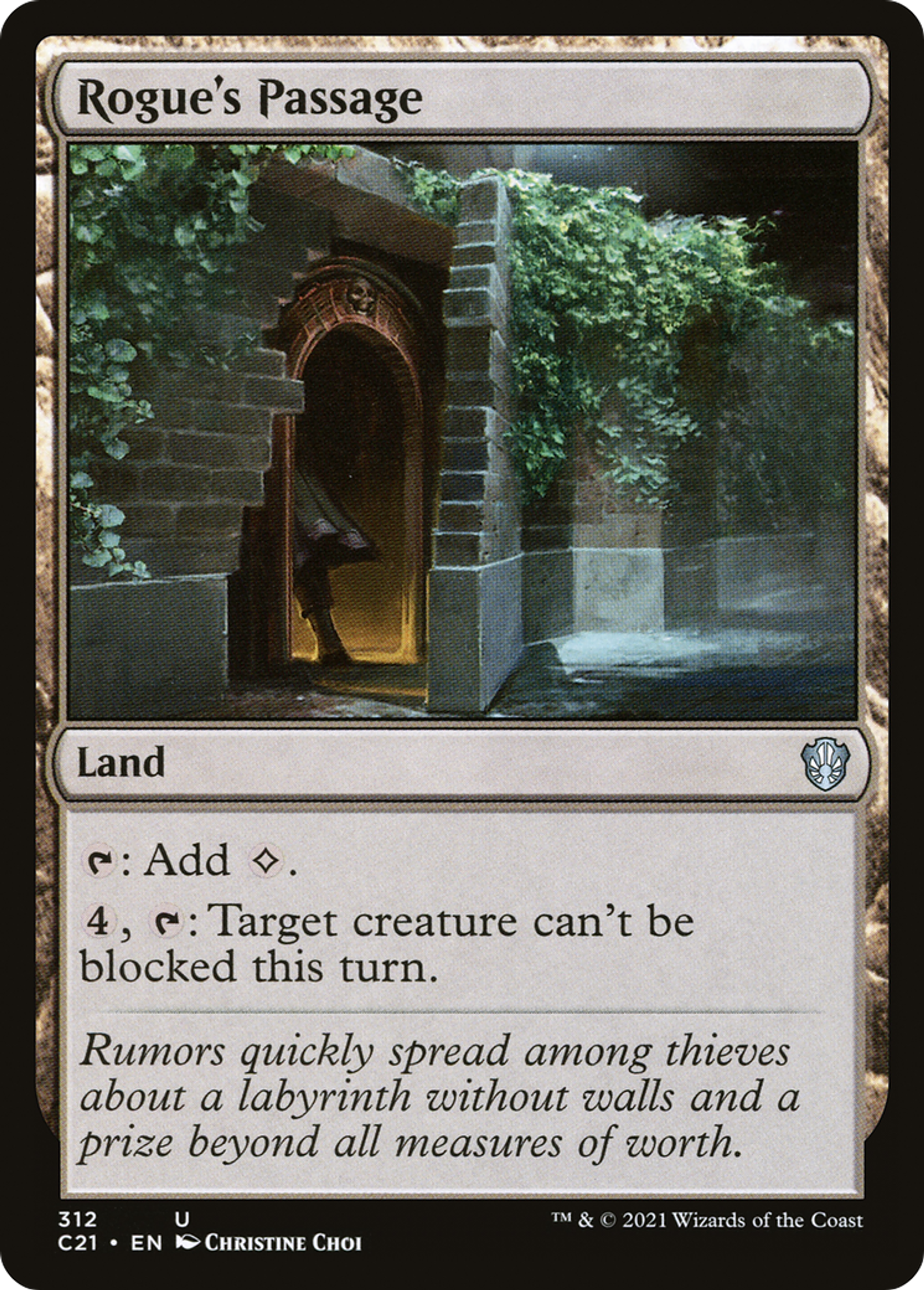Rogue's Passage — Commander 2021 — Magic: The Gathering