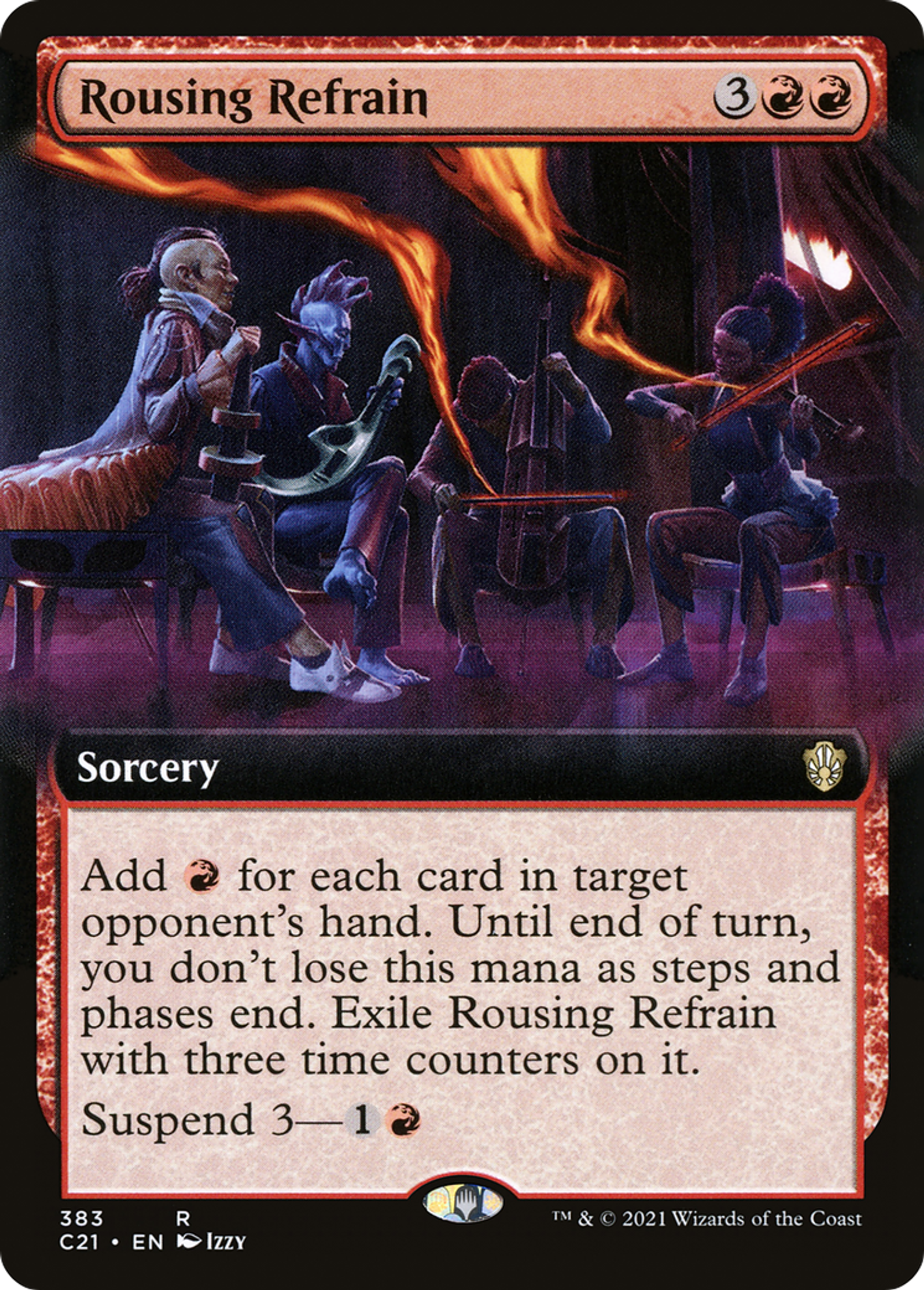 Rousing Refrain — Commander 2021 — Magic: The Gathering