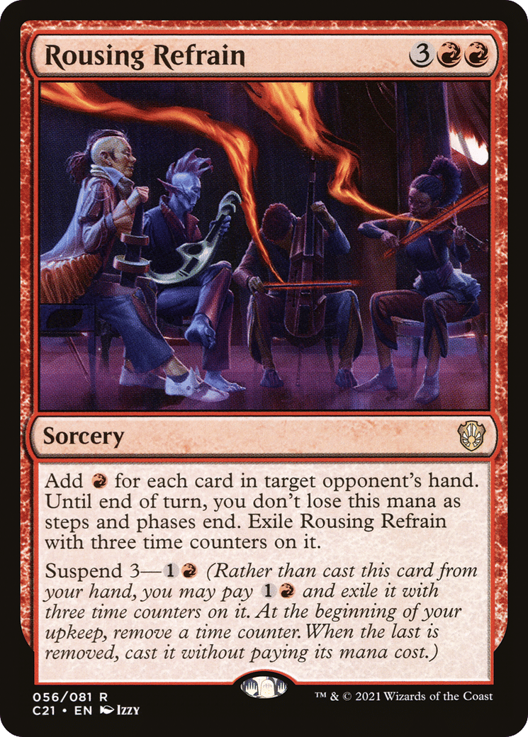 Rousing Refrain — Commander 2021 — Magic: The Gathering