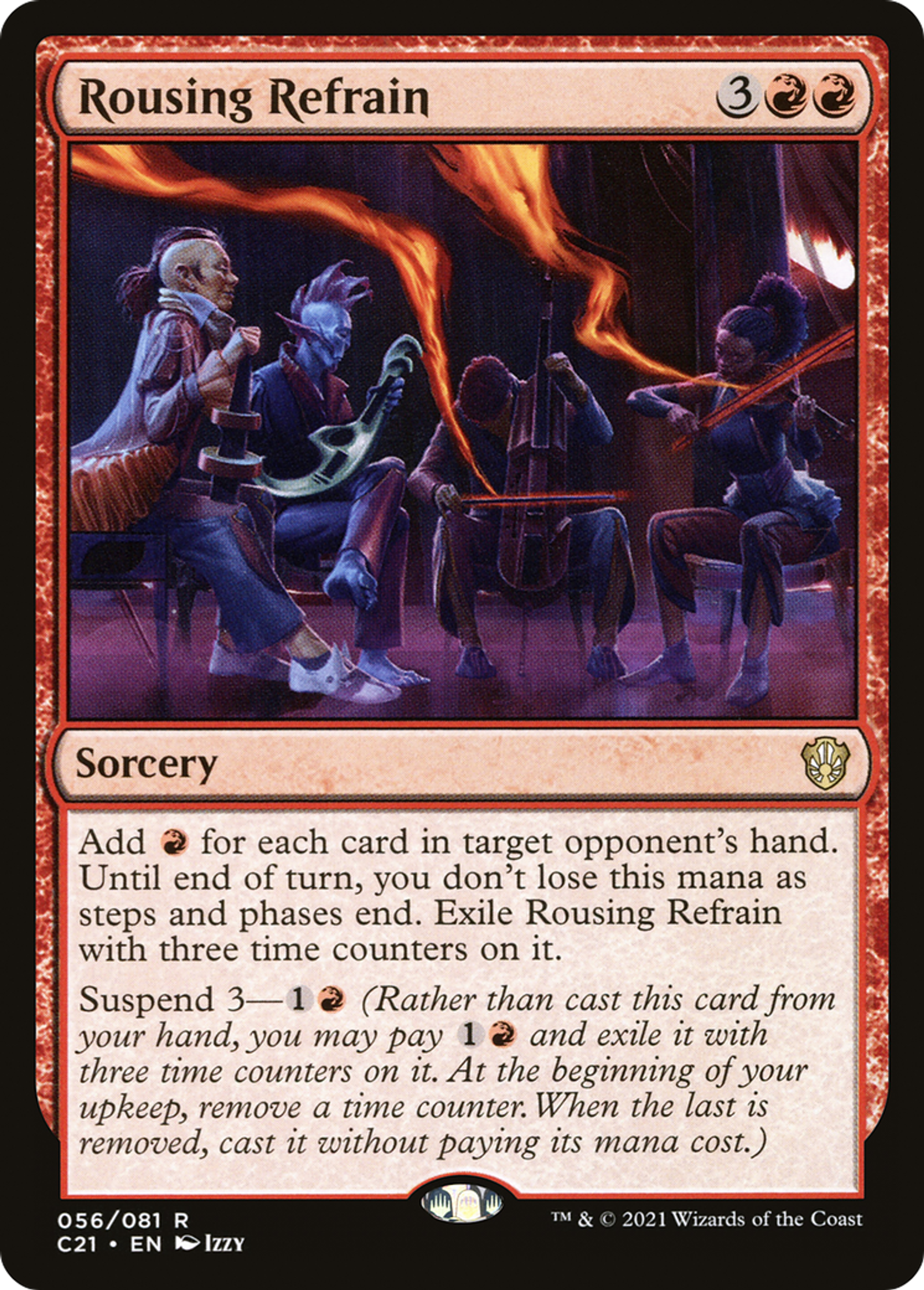 Rousing Refrain — Commander 2021 — Magic: The Gathering