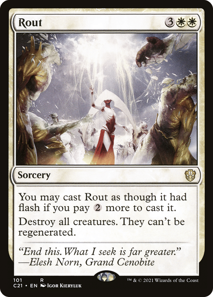 Rout — Commander 2021 — Magic: The Gathering
