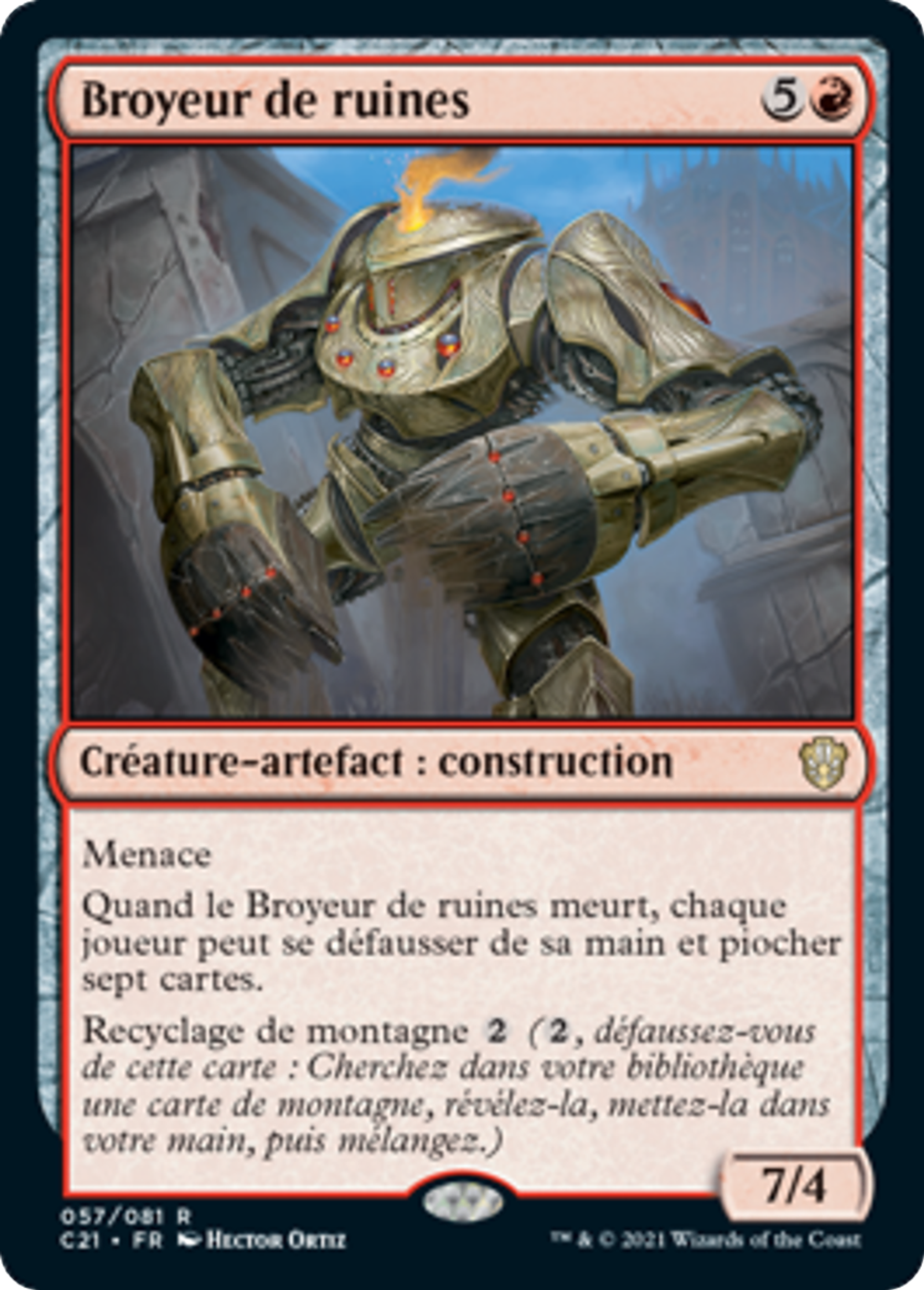 Broyeur de ruines — Commander 2021 — Magic: The Gathering