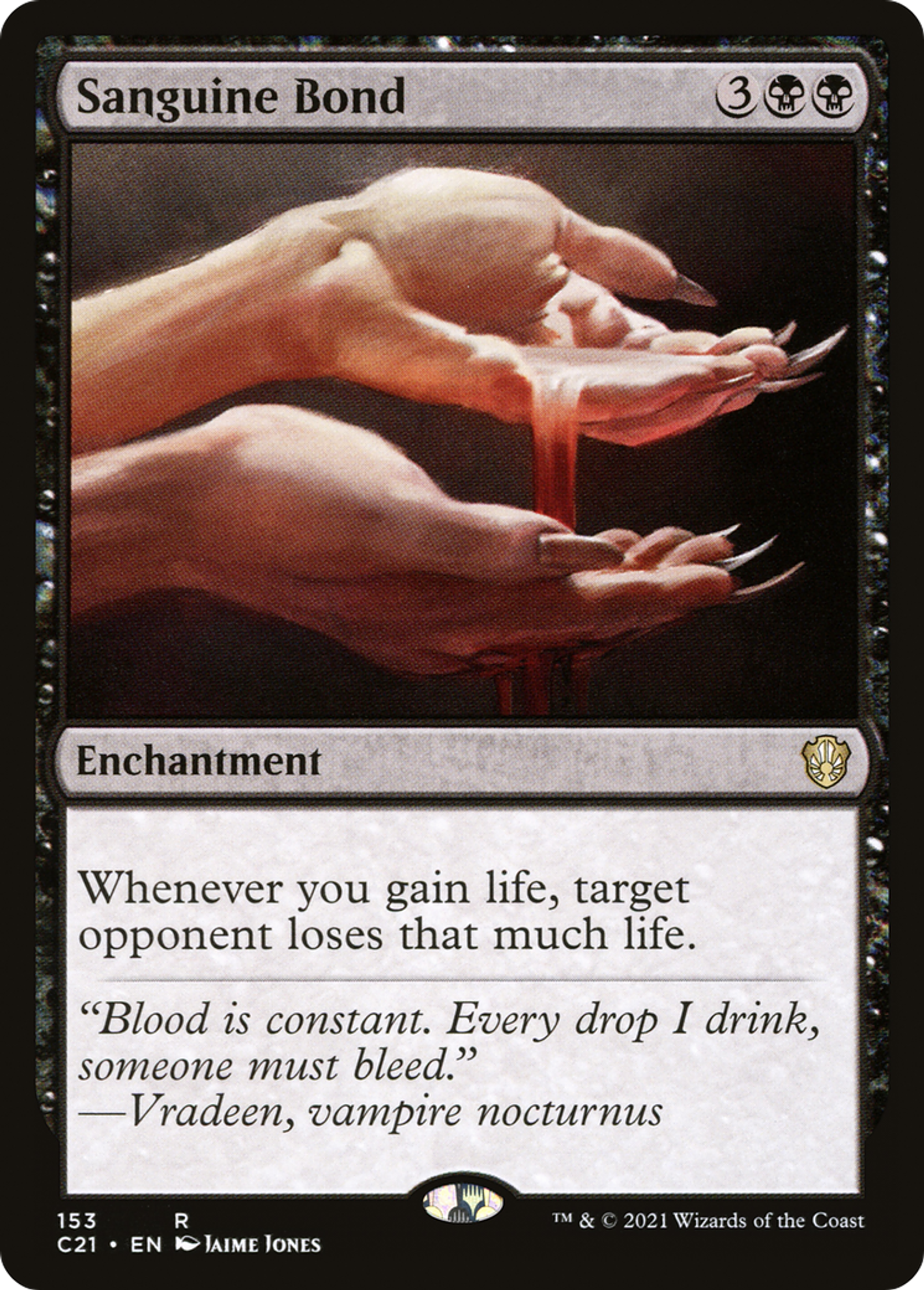 Sanguine Bond — Commander 2021 — Magic: The Gathering