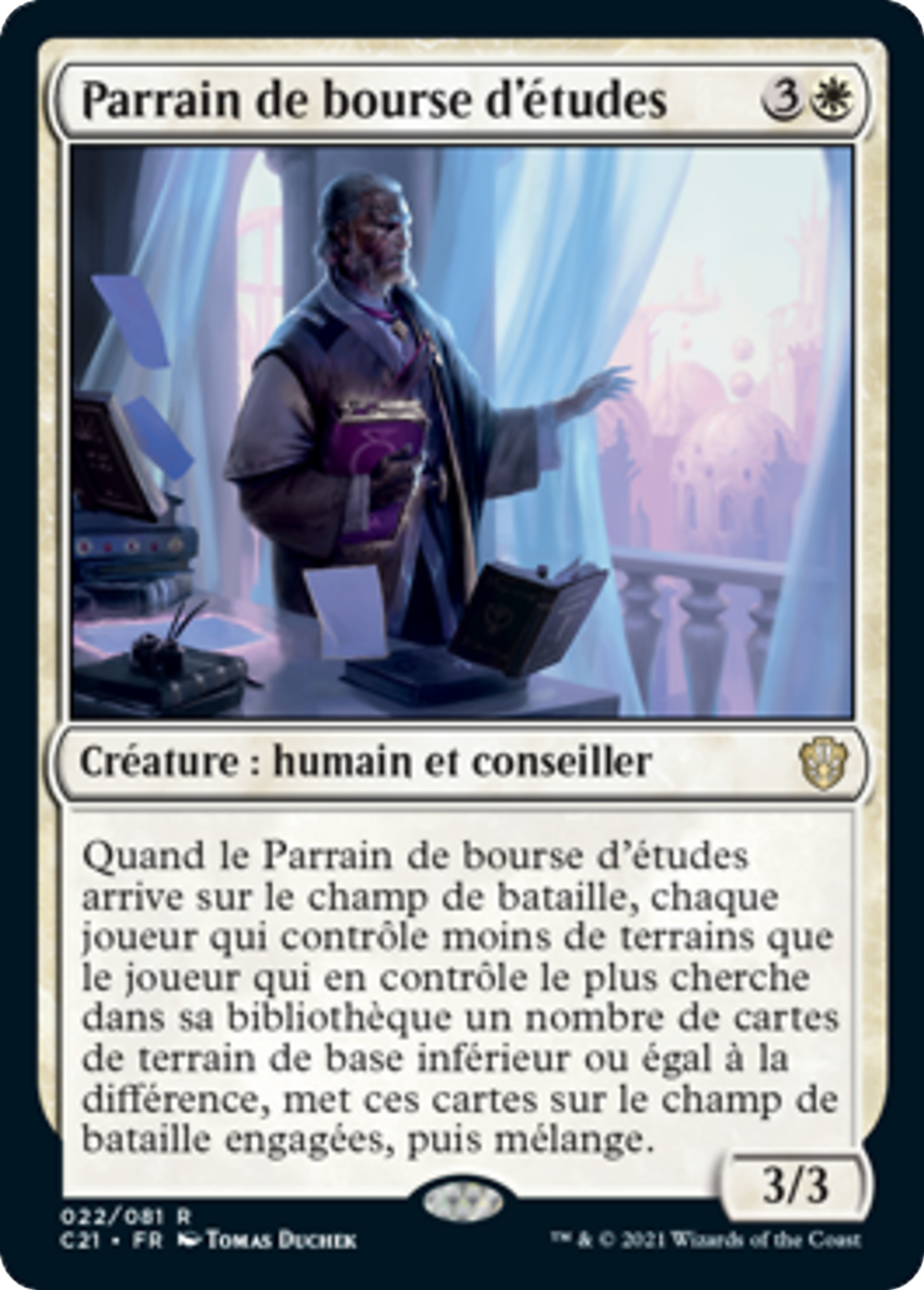 Parrain de bourse d'études — Commander 2021 — Magic: The Gathering