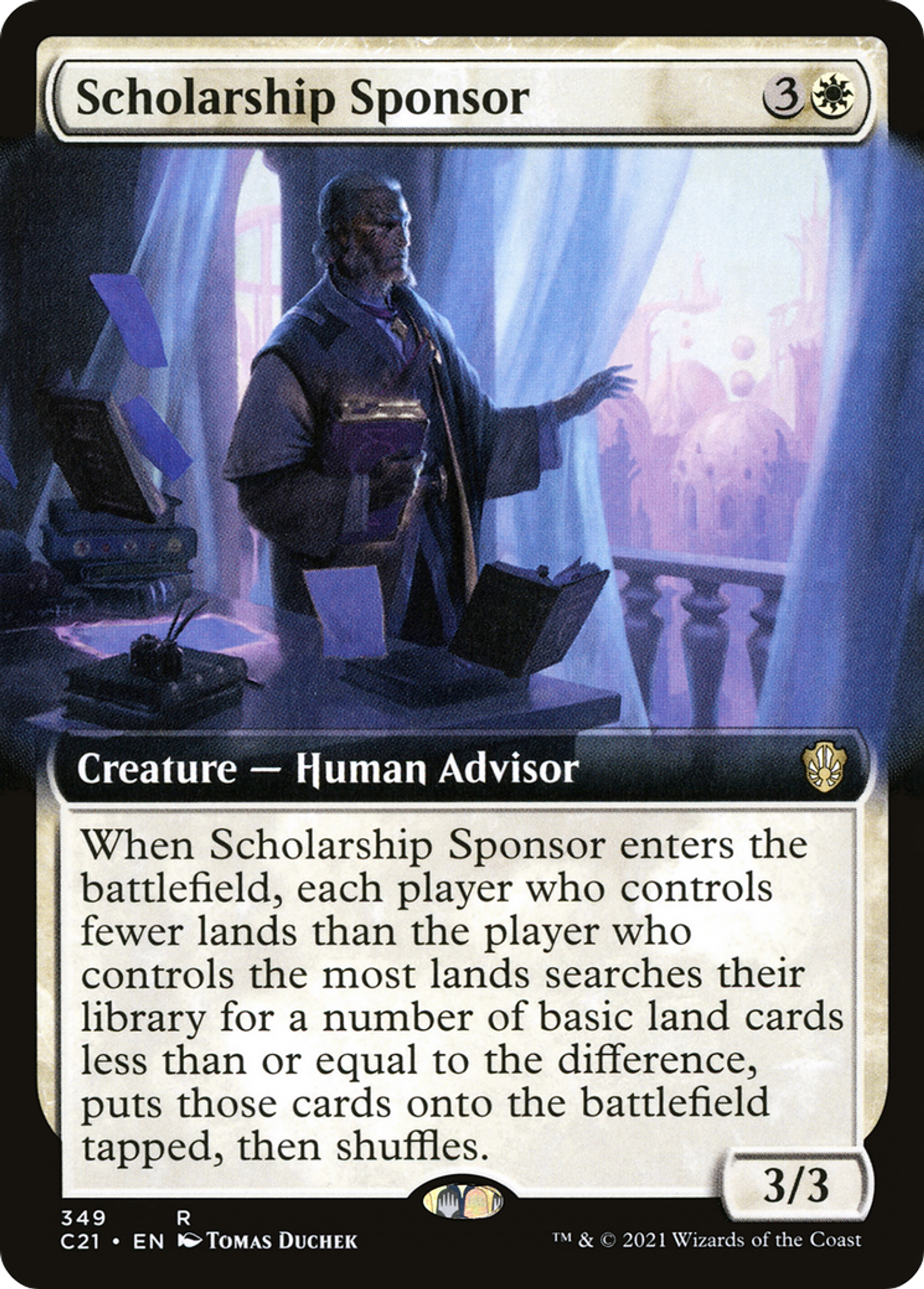 Scholarship Sponsor — Commander 2021 — Magic: The Gathering