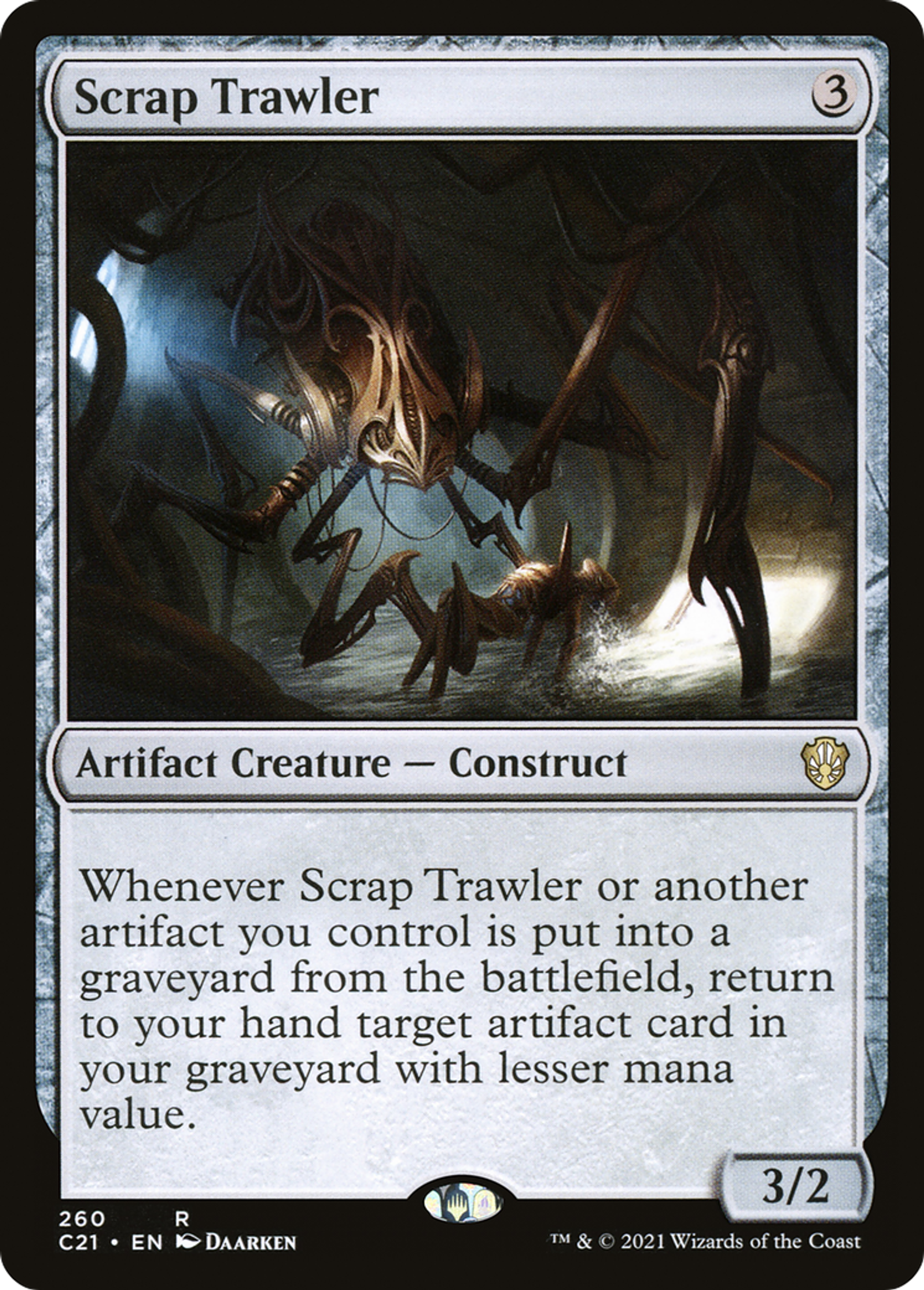 Charrieur de ferraille — Commander 2021 — Magic: The Gathering