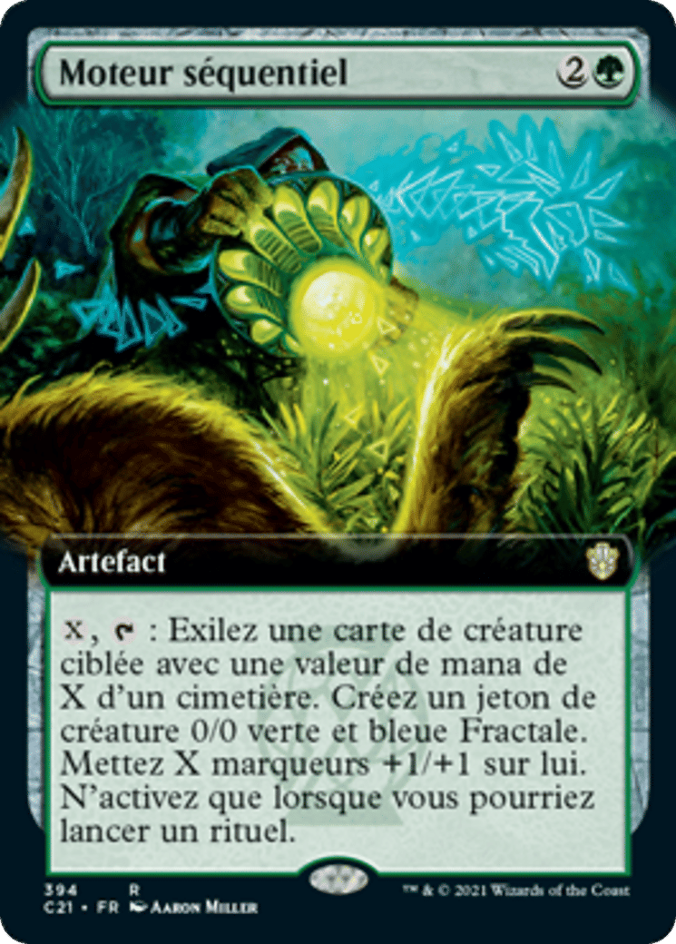 Moteur séquentiel — Commander 2021 — Magic: The Gathering