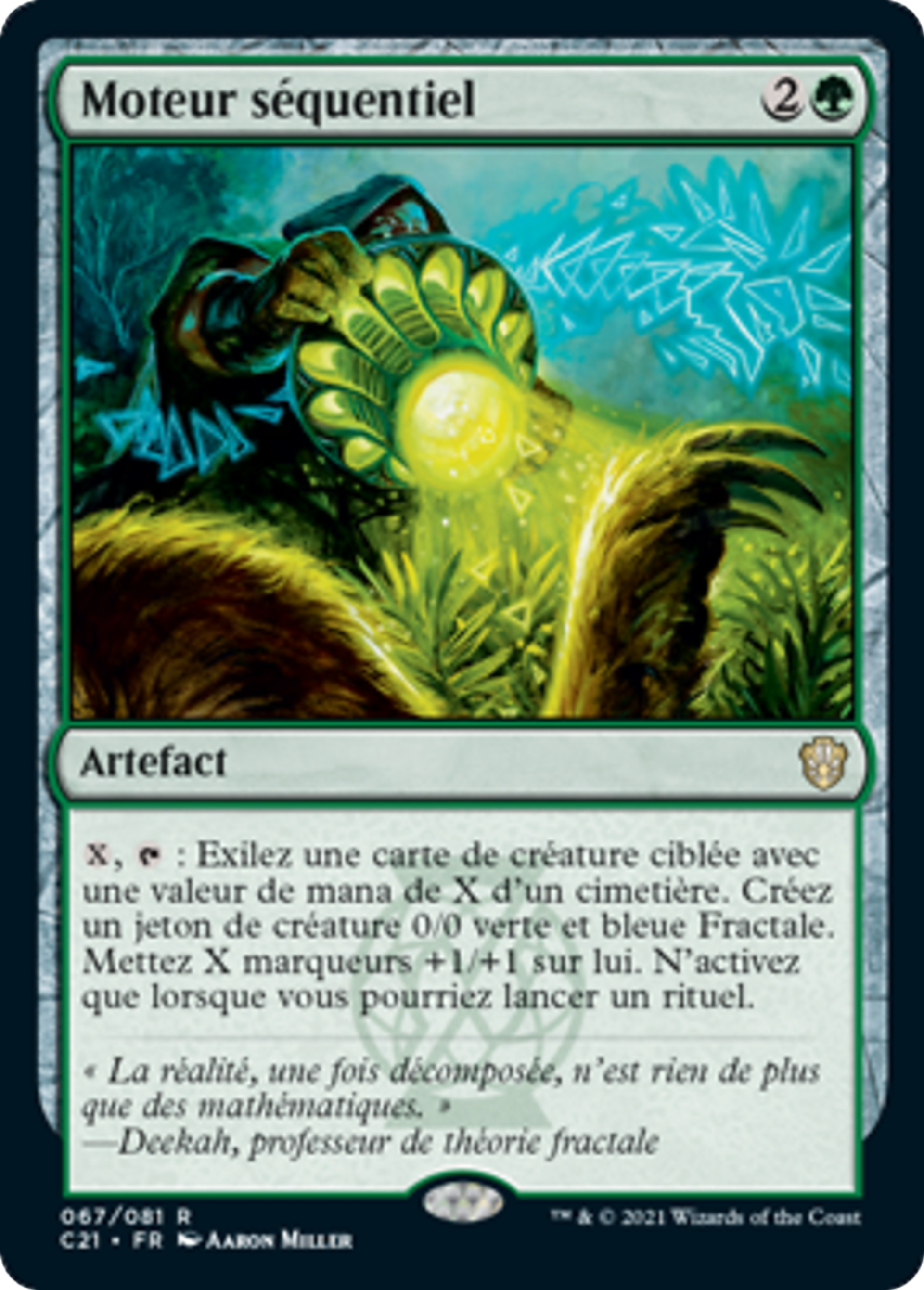 Moteur séquentiel — Commander 2021 — Magic: The Gathering