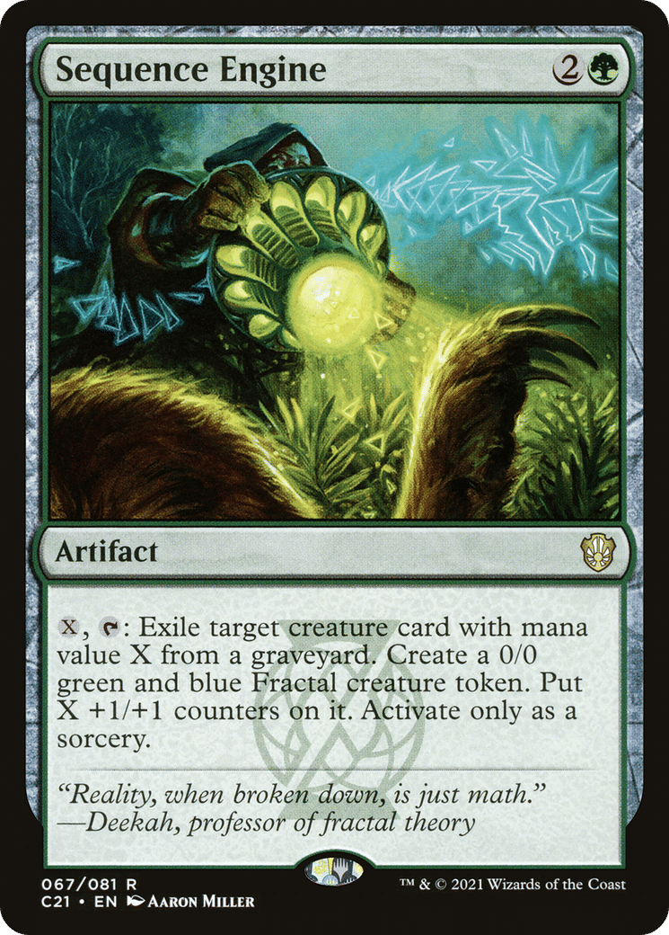 Sequence Engine — Commander 2021 — Magic: The Gathering
