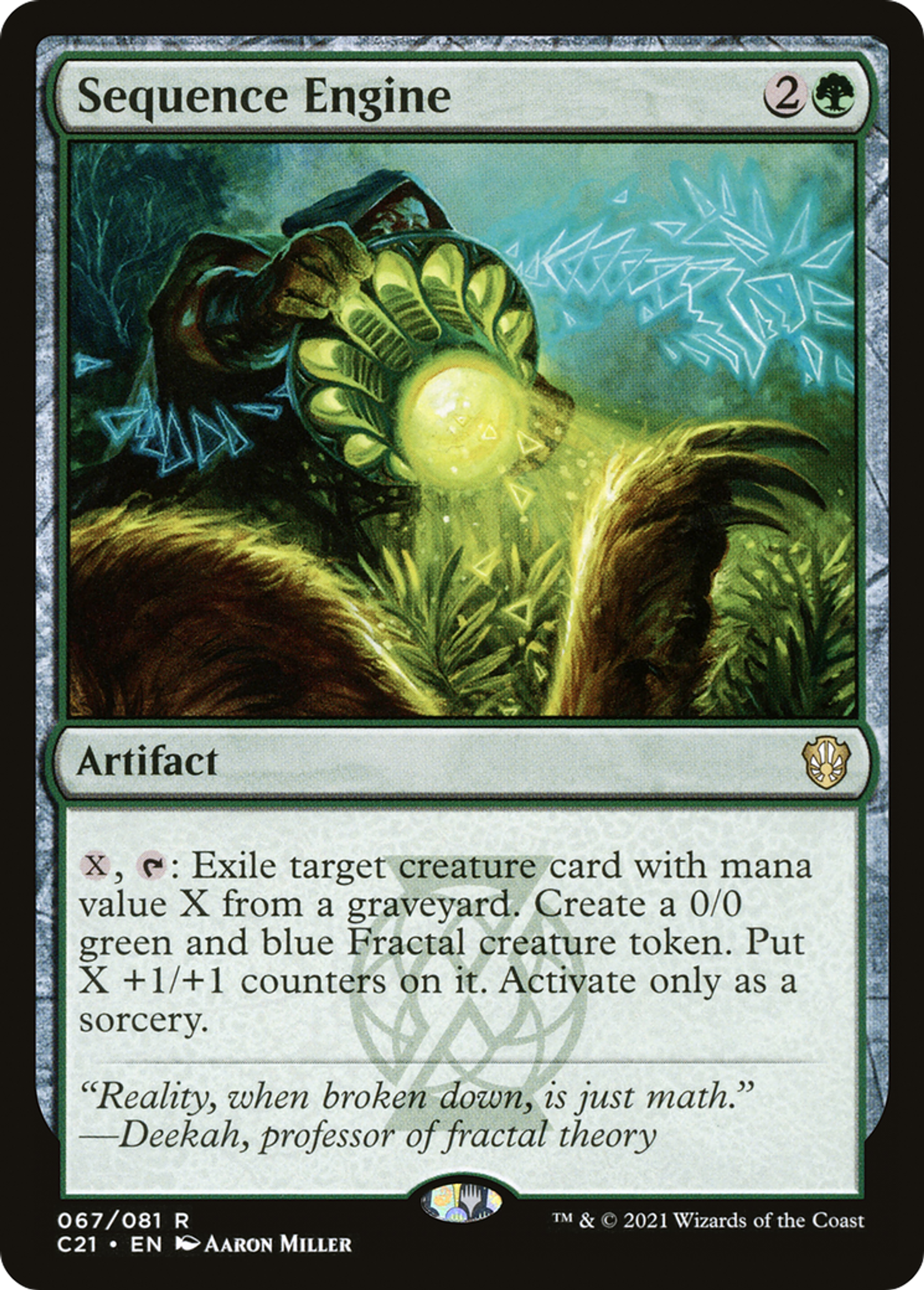 Sequence Engine — Commander 2021 — Magic: The Gathering