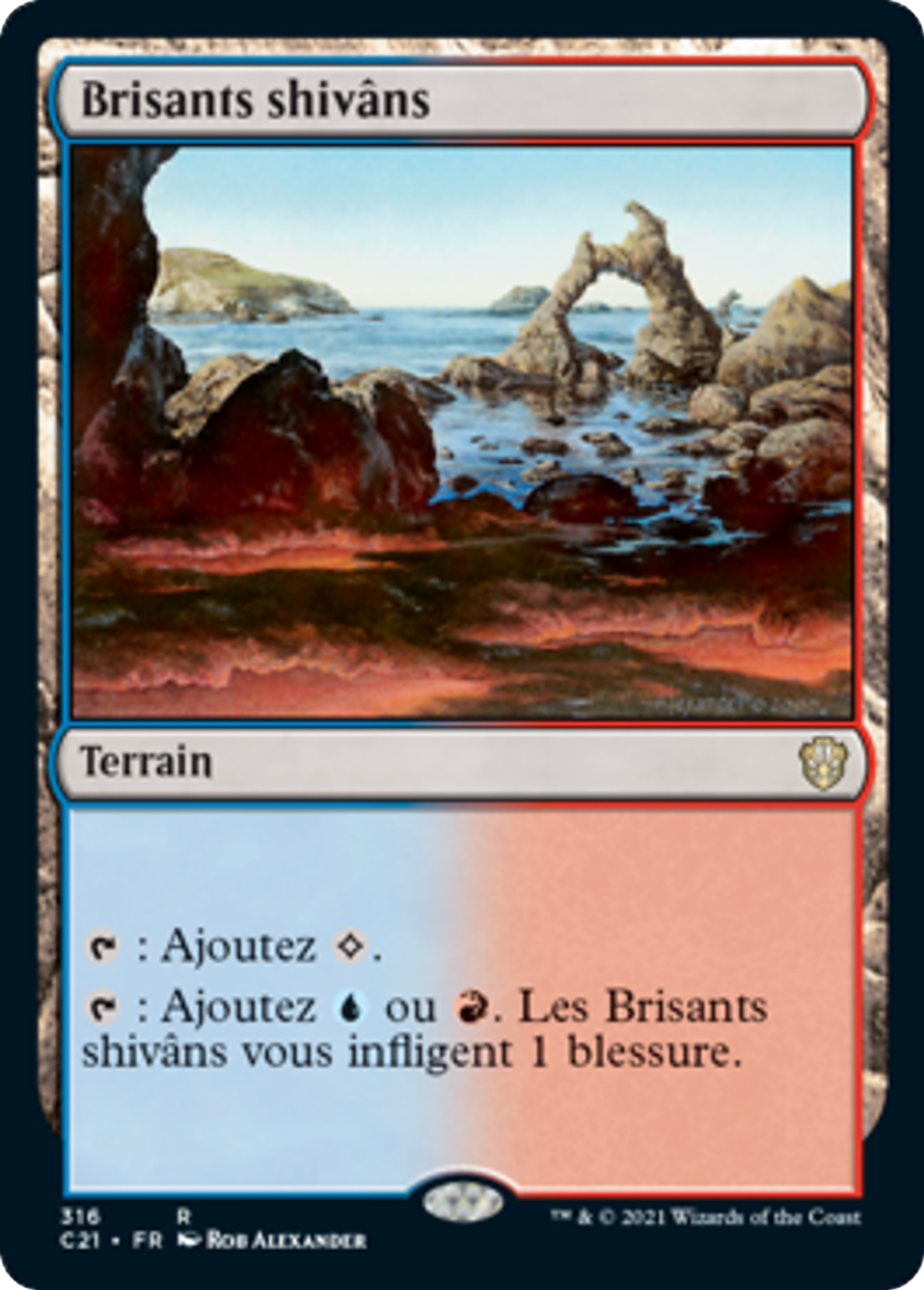 Brisants shivâns — Commander 2021 — Magic: The Gathering