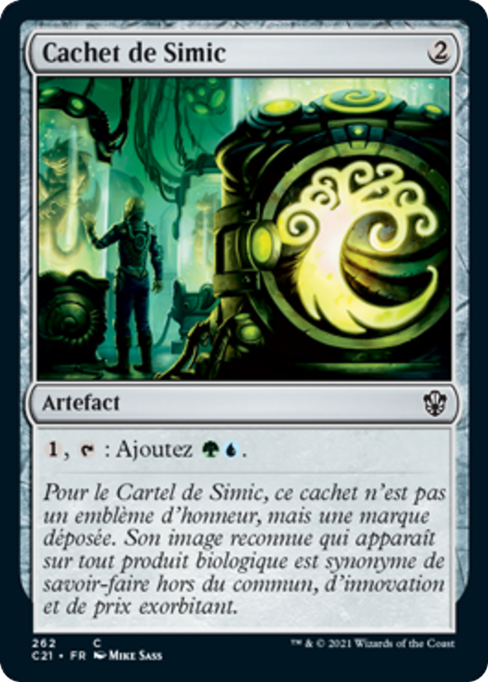 Cachet de Simic — Commander 2021 — Magic: The Gathering