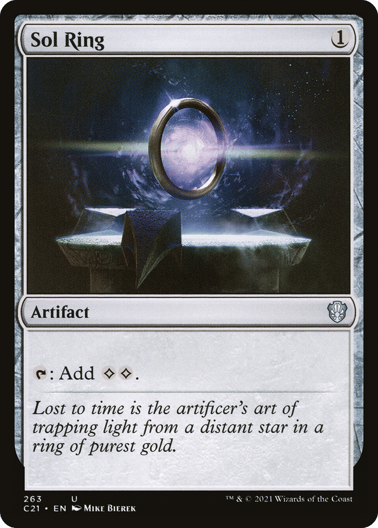 Sol Ring — Commander 2021 — Magic: The Gathering