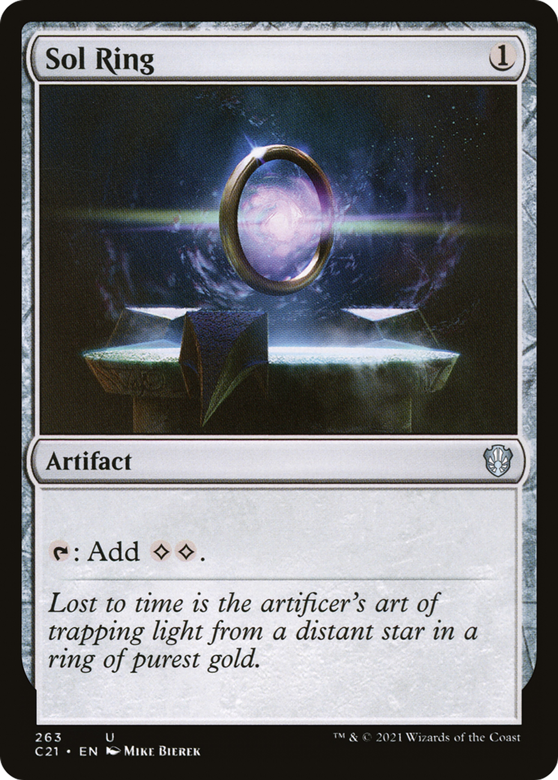 Sol Ring — Commander 2021 — Magic: The Gathering