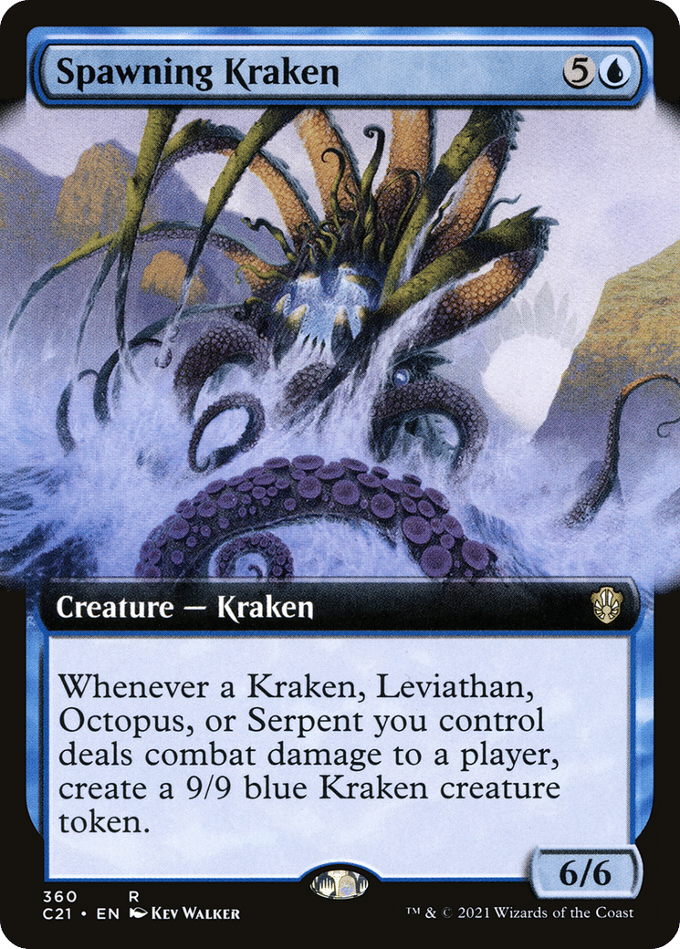 Spawning Kraken — Commander 2021 — Magic: The Gathering